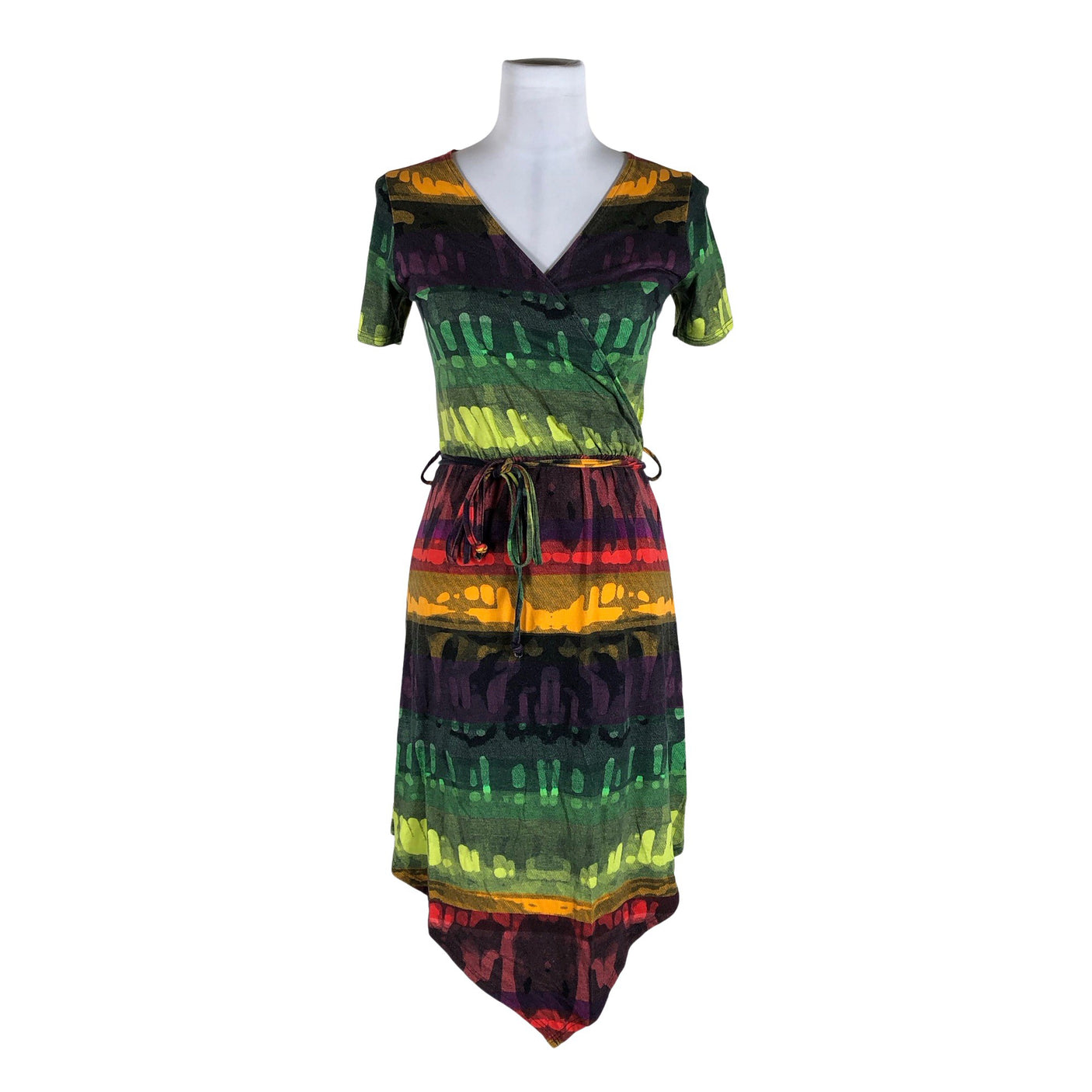 Unisex Nanso - Trikotaažist kleit, suurus 36 - Punane (1)