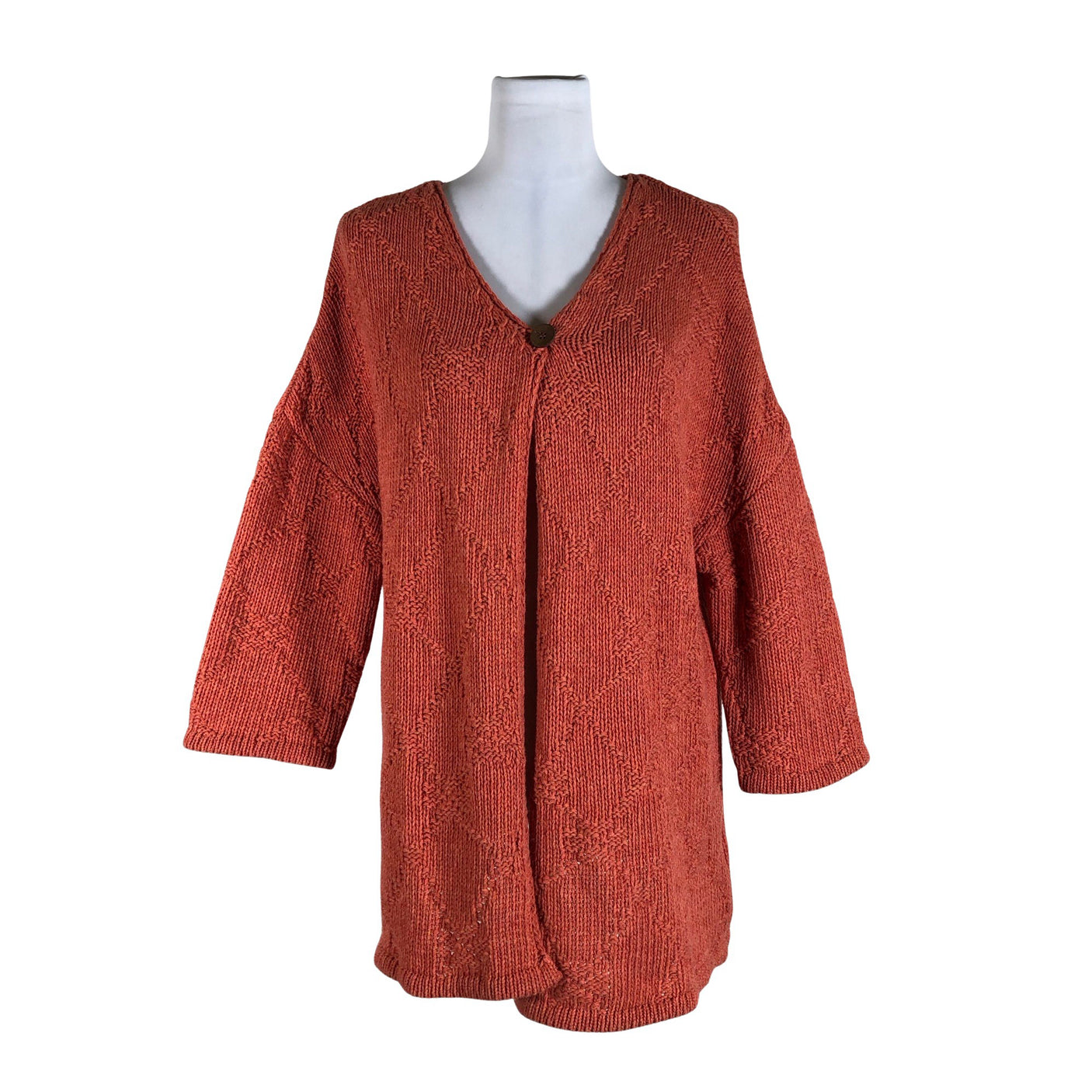 Unisex Gudrun Sjöden - Kardigan, suurus 38 - Oranž (1)