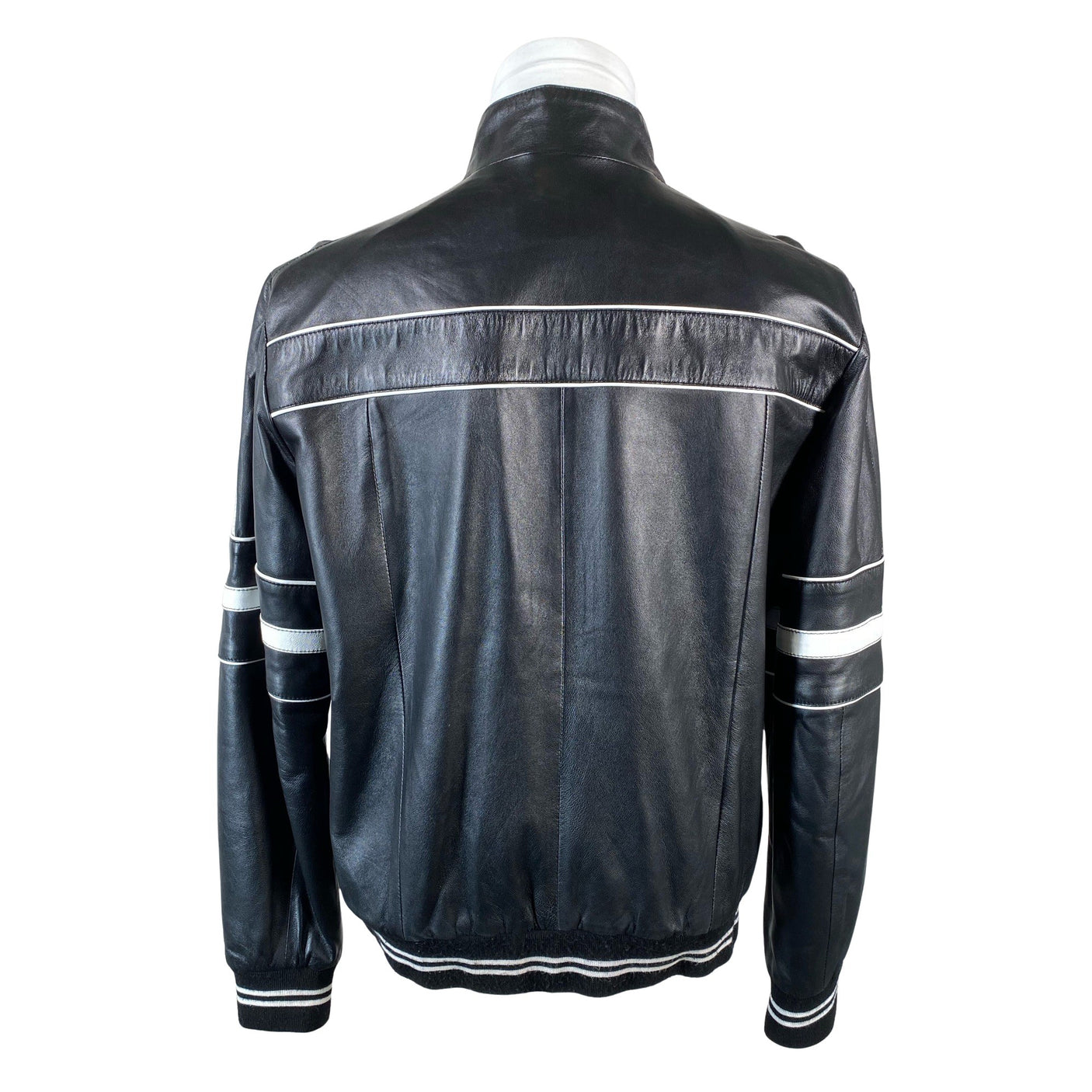 Unisex Silvio Tossi - Nahktagi, suurus L - Must (3)