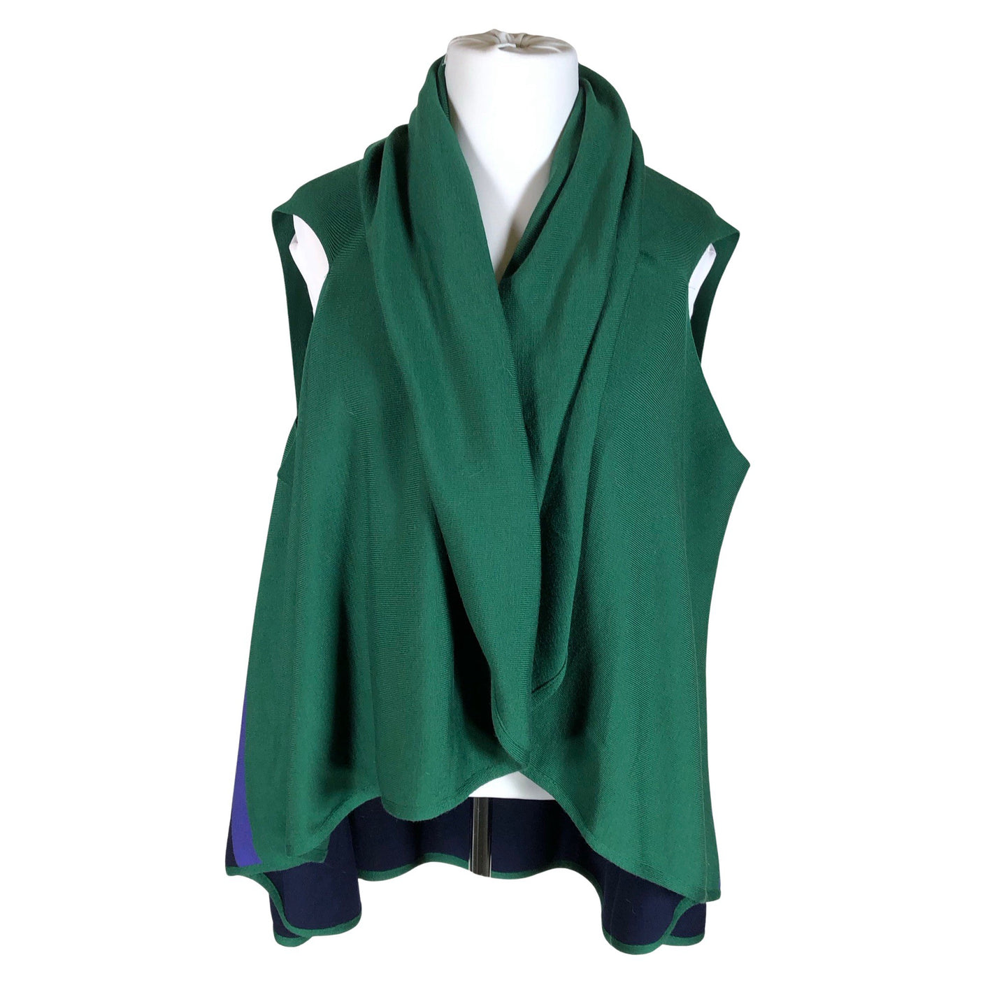 Unisex Annikki Karvinen - Kootud vest, suurus 42 - Roheline (1)