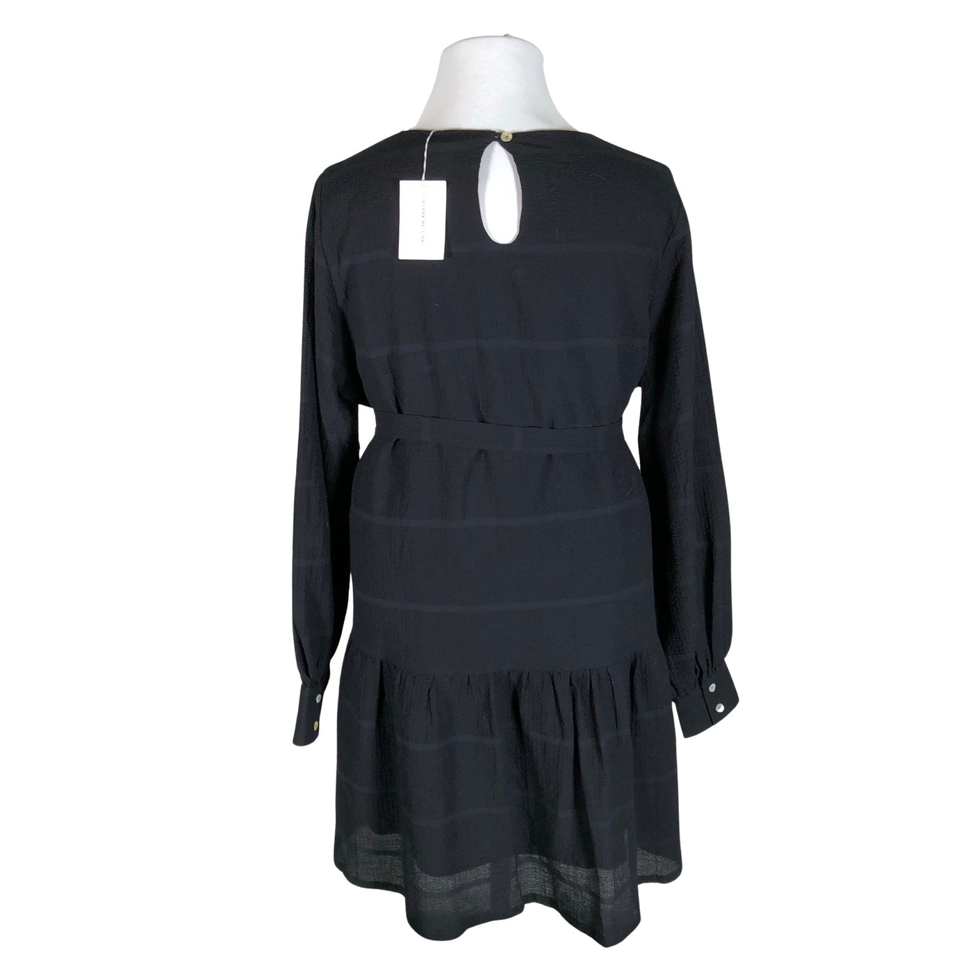 Unisex Gauhar - Mitteveniv kleit, suurus 42 - Must (2)