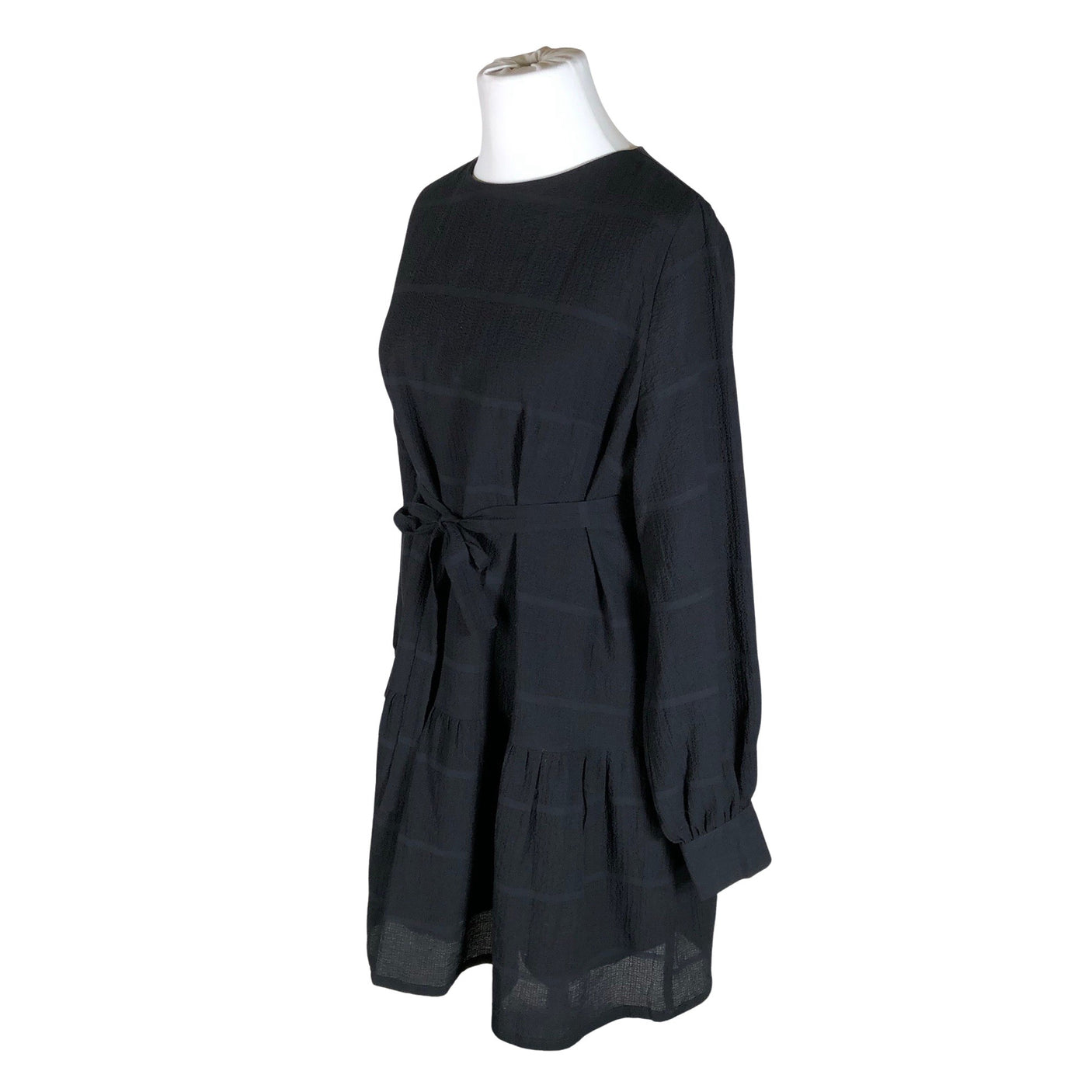Unisex Gauhar - Mitteveniv kleit, suurus 42 - Must (3)