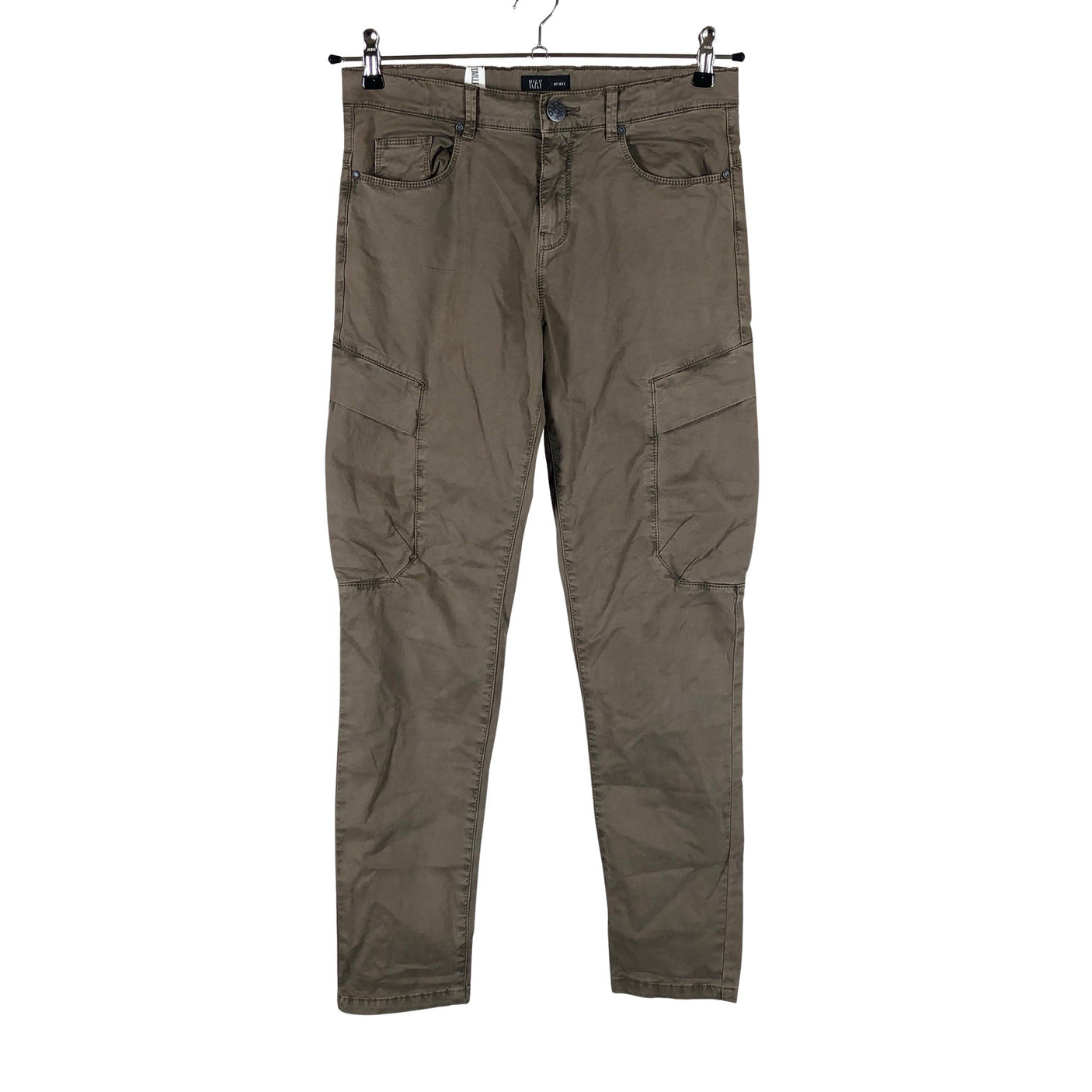 Unisex IKKS - Mittevenivad püksid, suurus 170 - 176 - Pruun (1)