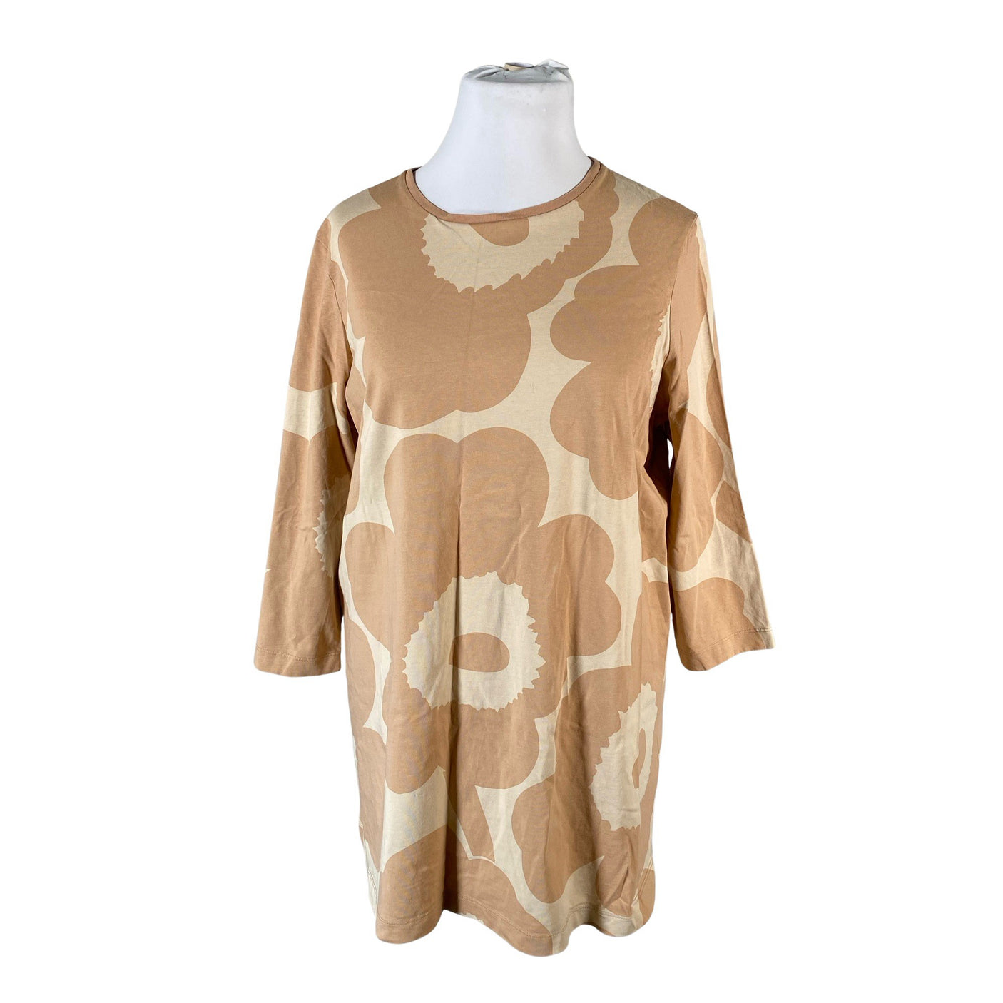 Unisex Marimekko - Trikotaažist tuunika, suurus 44 - Beige (1)