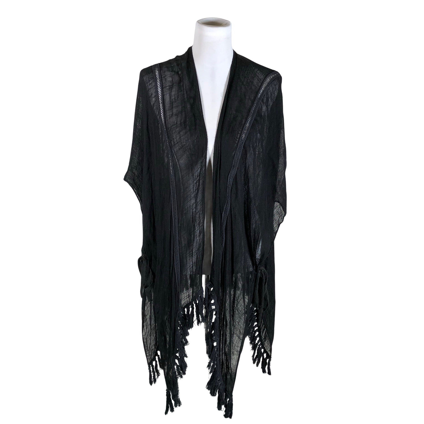 Unisex Anna Field - Õlasall, suurus Maxi - Must (1)