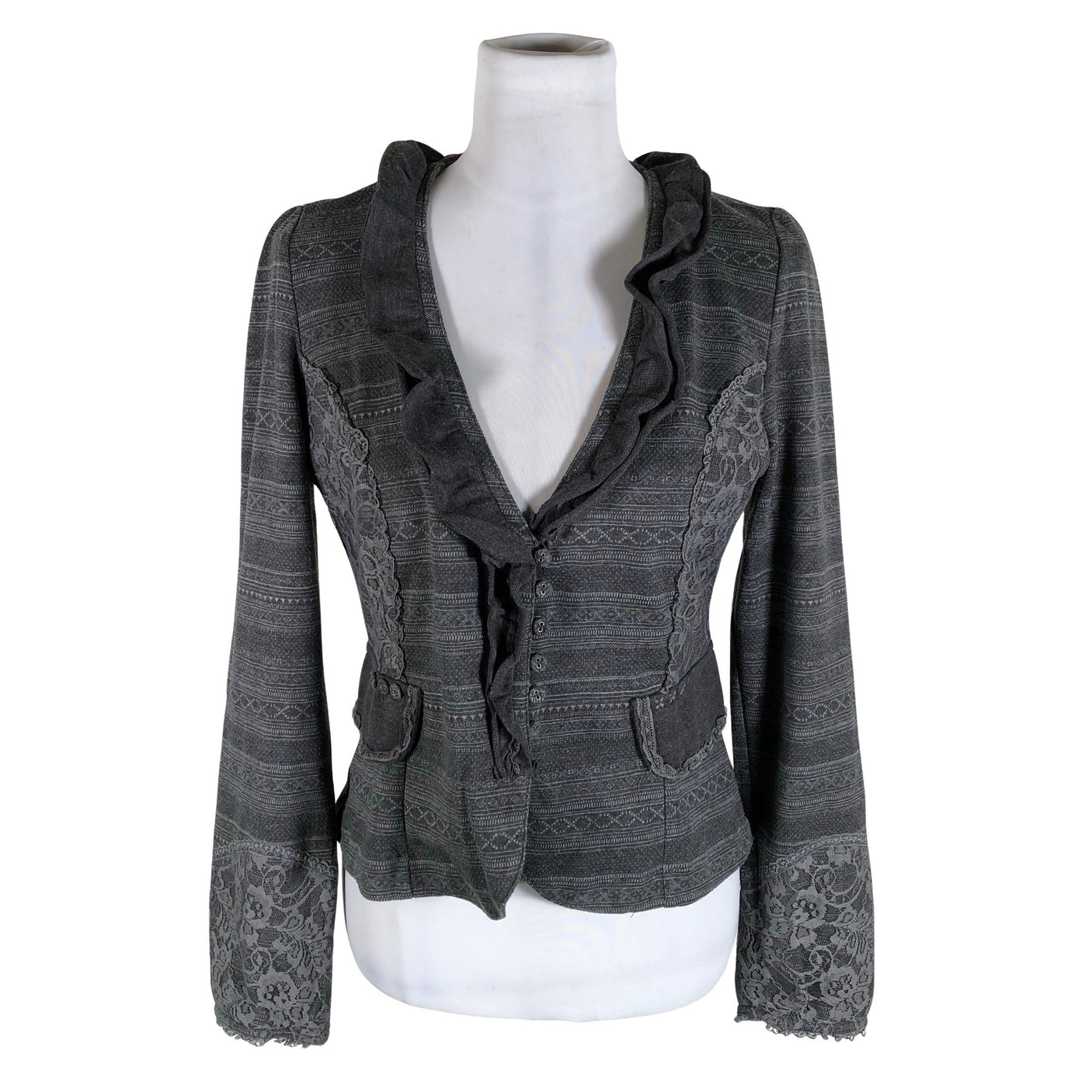 Unisex Cream - Kardigan, suurus 38 - Hall (1)