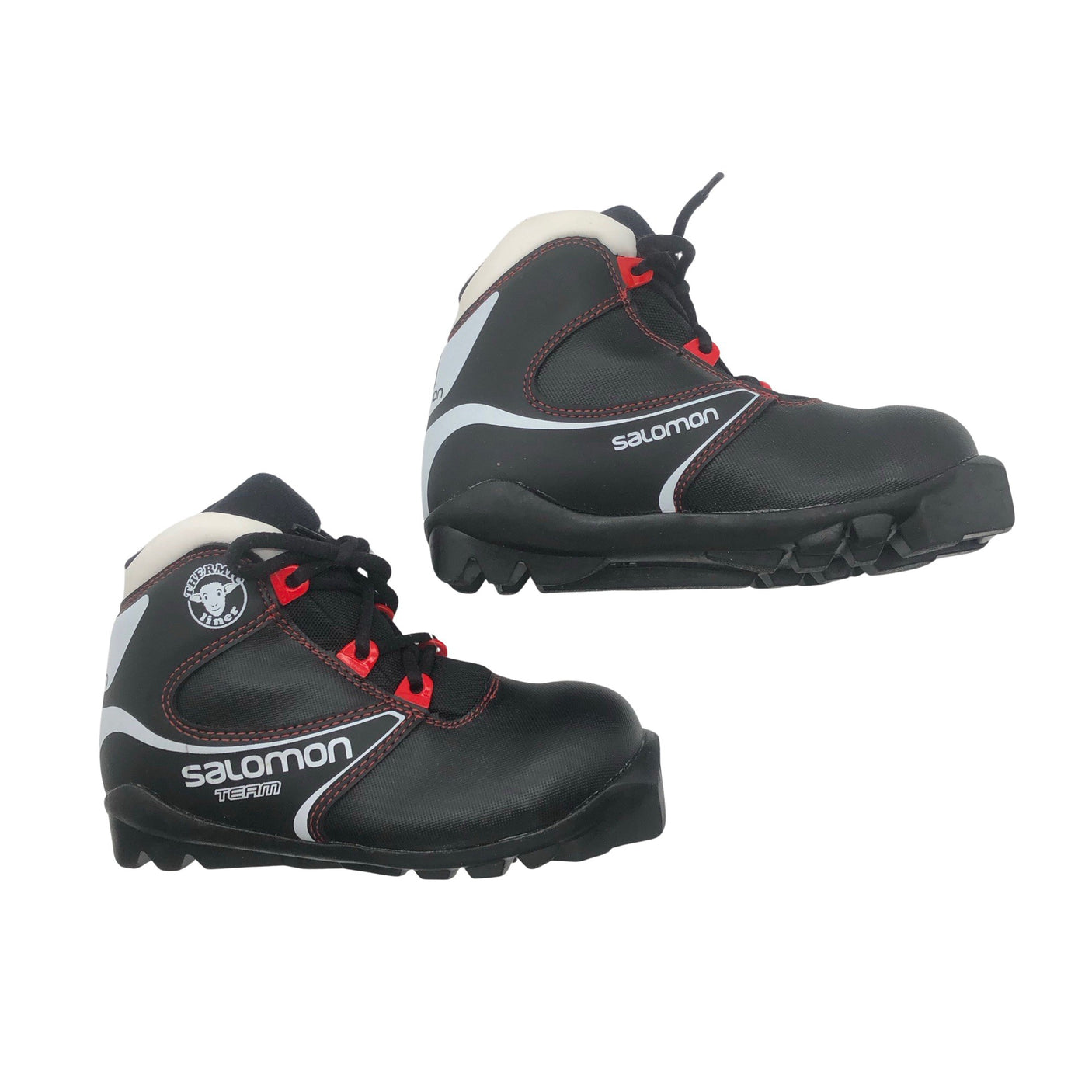 Unisex Salomon - Suusasaapad, suurus 31 - Must (1)