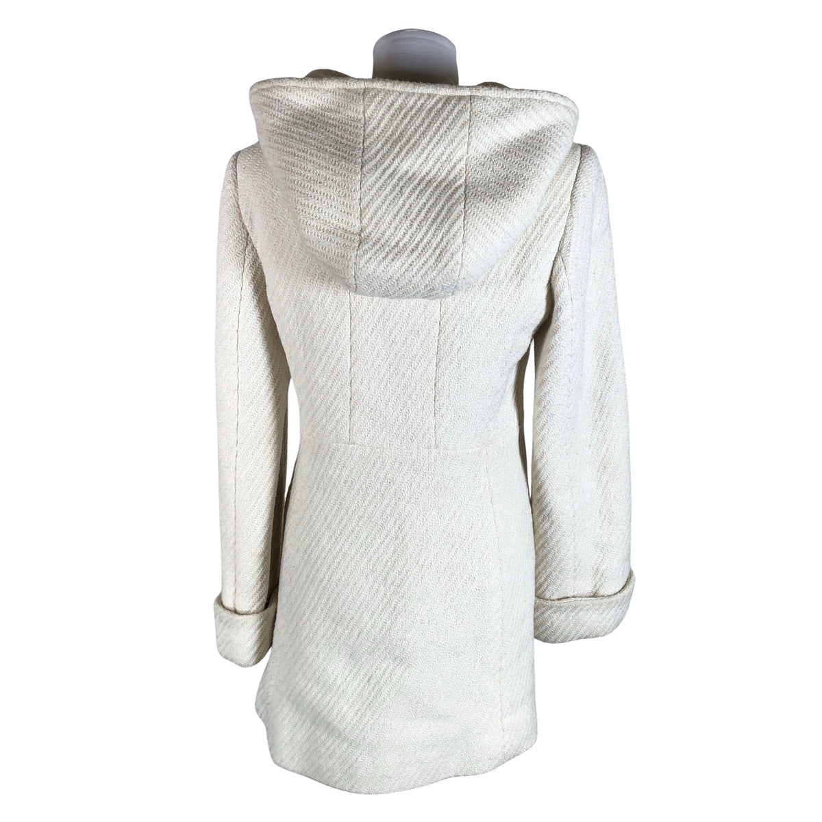 Unisex Guess - Villane mantel, suurus 38 - Looduslik valge (2)