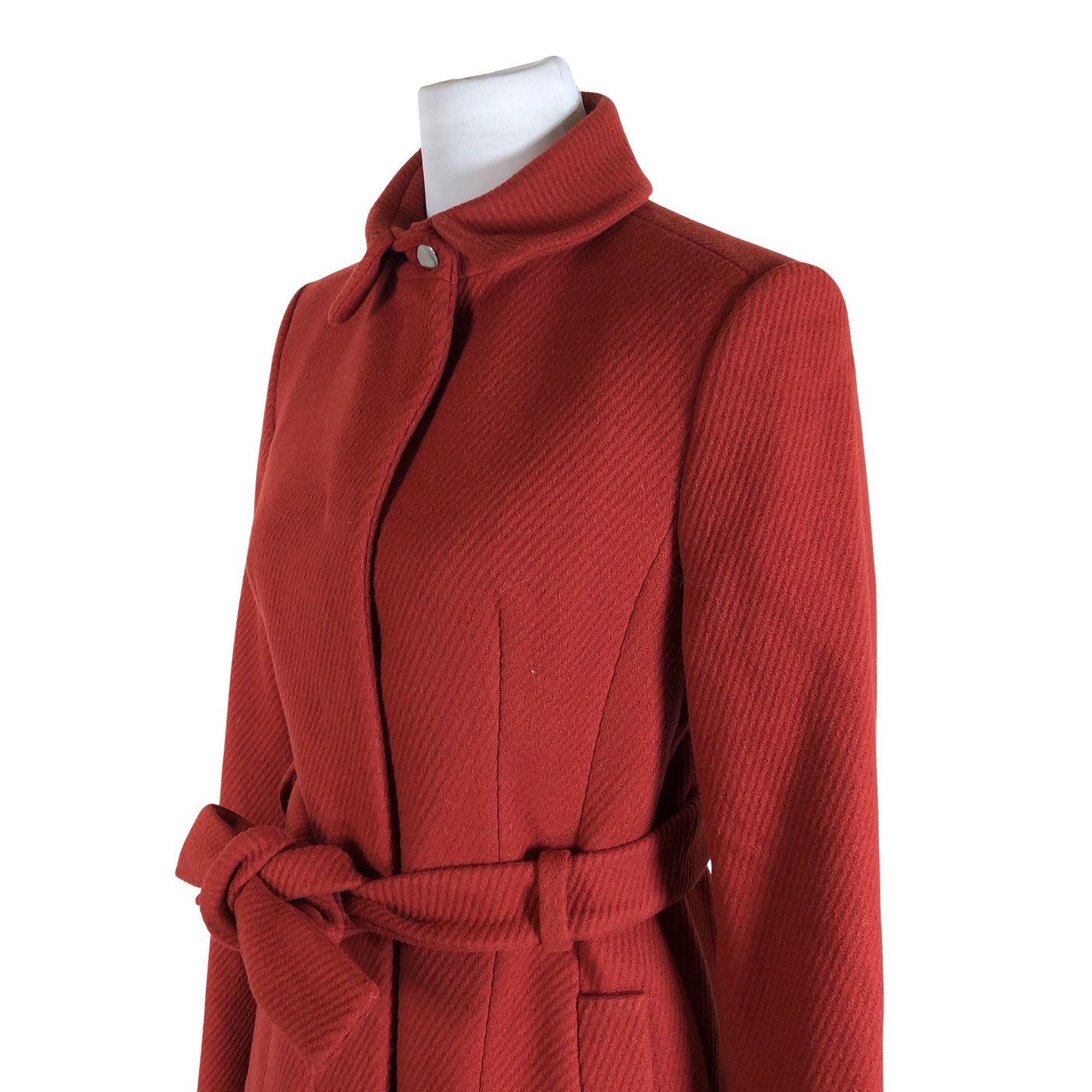 Unisex Hugo Boss - Villane mantel, suurus 40 - Punane (3)