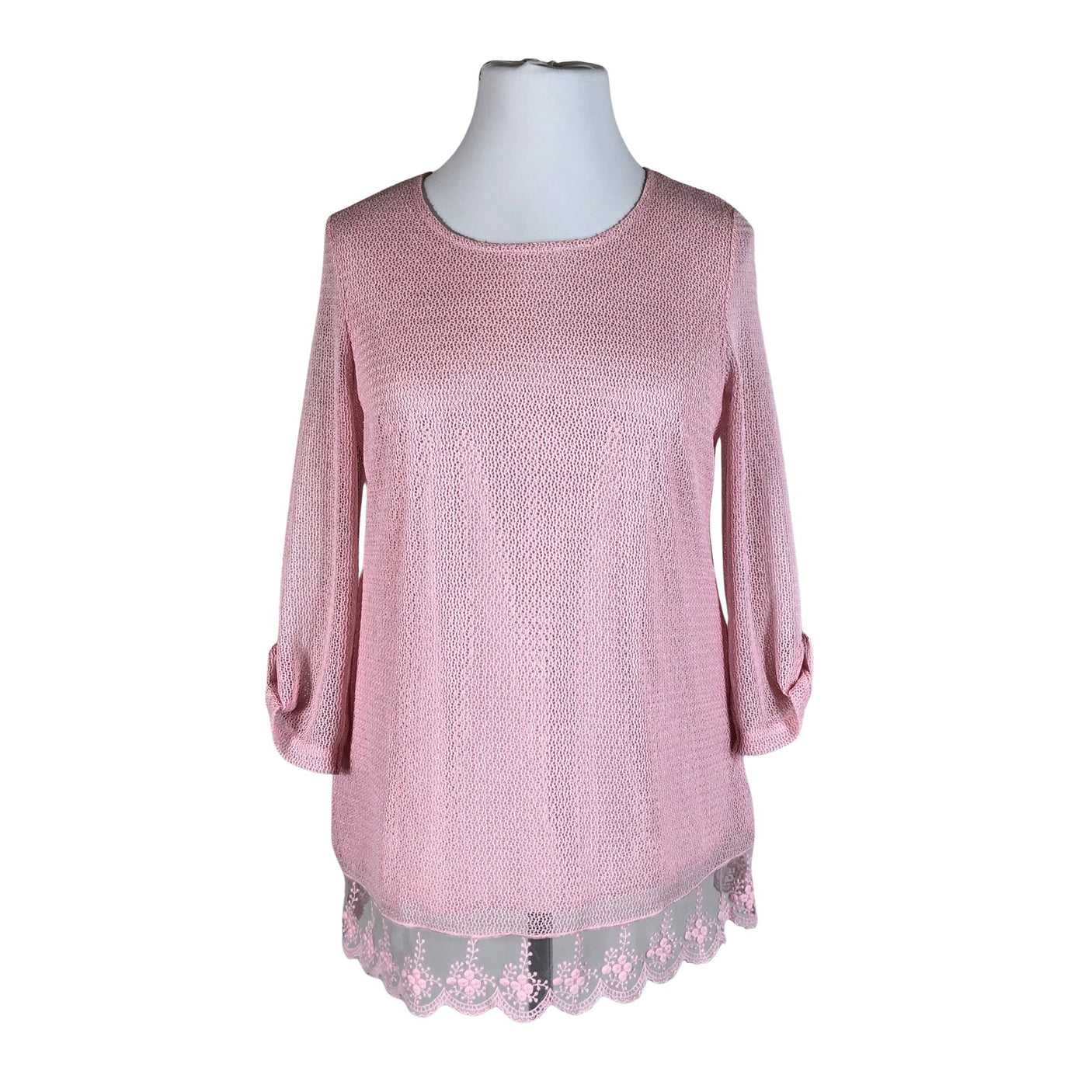 Unisex Paola - Pluus, suurus 42 - Heleroosa (1)