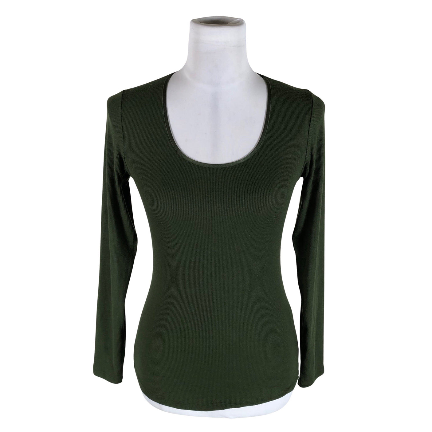 Unisex Uniqlo - Trikotaažist pluus, suurus 38 - Roheline (1)