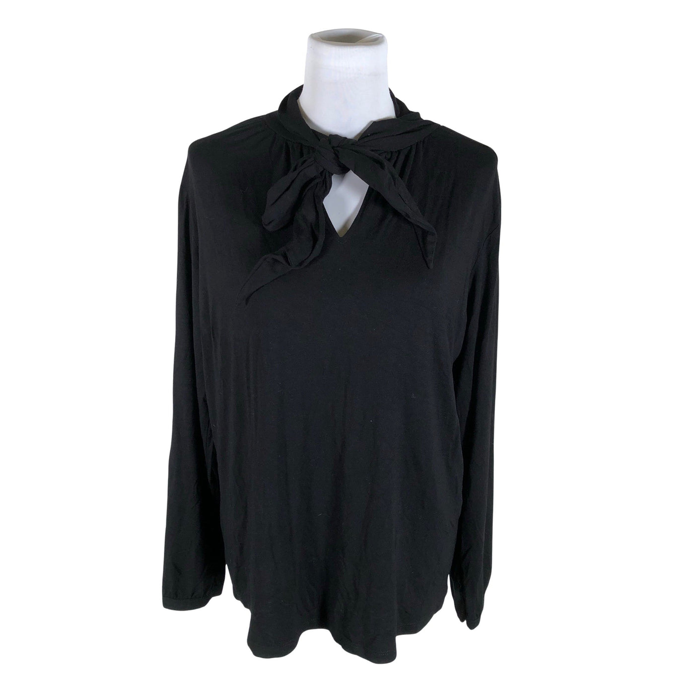 Unisex me&i - Trikotaažist pluus, suurus 40 - Must (1)