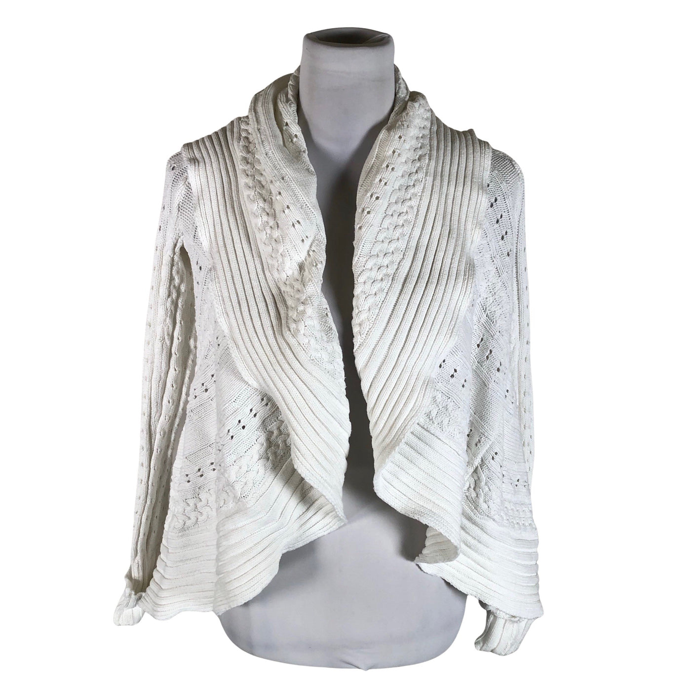 Unisex Andiata - Kardigan, suurus 36 - Valge (1)