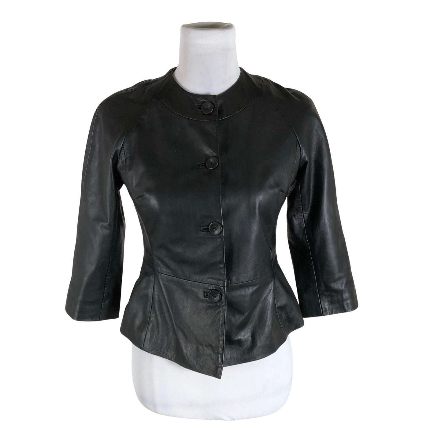 Unisex Andiata - Nahktagi, suurus 34 - Must (1)