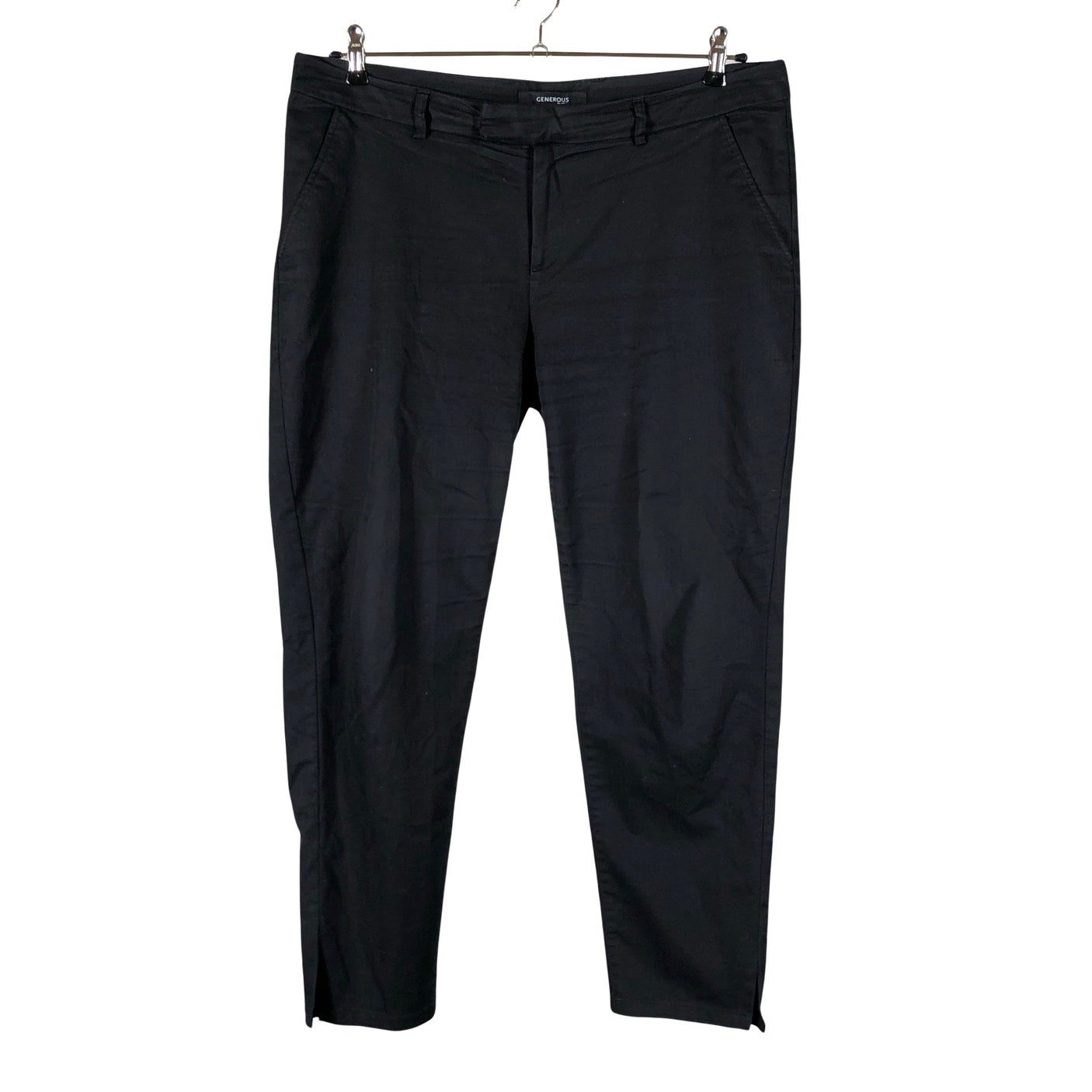 Unisex Lindex - Chino-püksid, suurus 46 - Must (1)