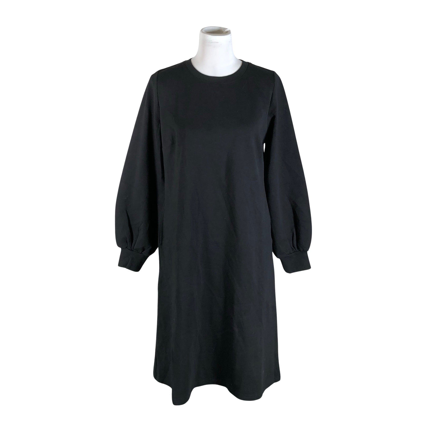 Unisex Nanso - Trikotaažist kleit, suurus 40 - Must (1)