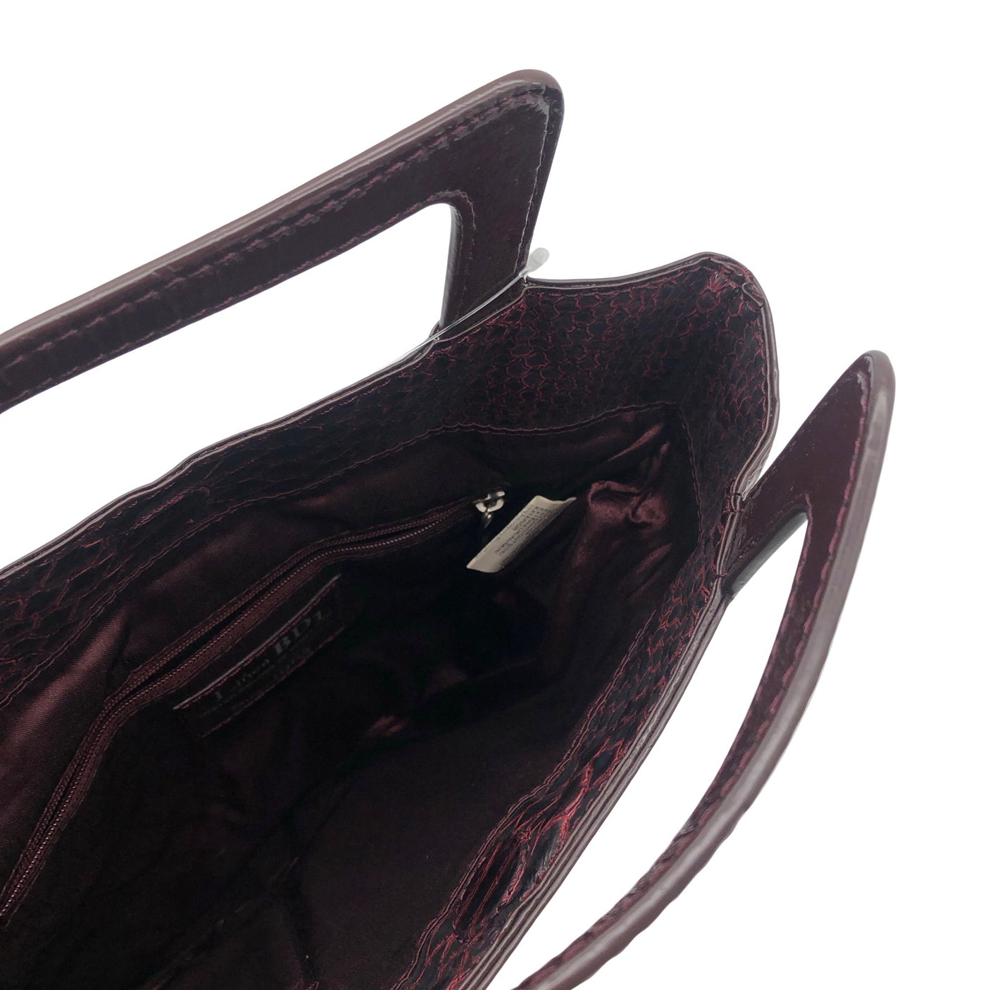 Unisex Benetton - Käekott, suurus Midi - Veinipunane (2)