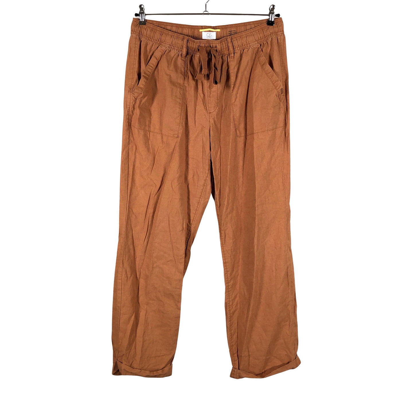 Unisex s.Oliver - Mittevenivad püksid, suurus 42 - Oranž (1)