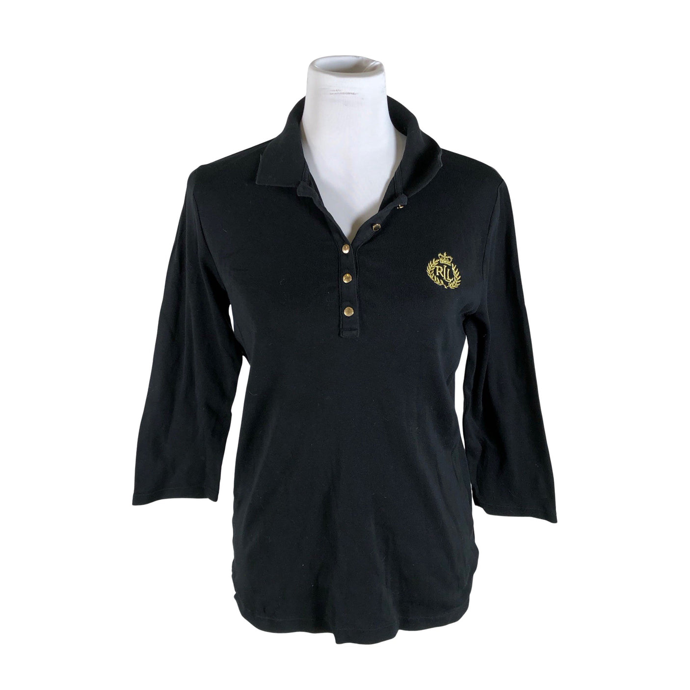 Unisex Lauren Ralph Lauren - Trikotaažist pluus, suurus 40 - Must (1)