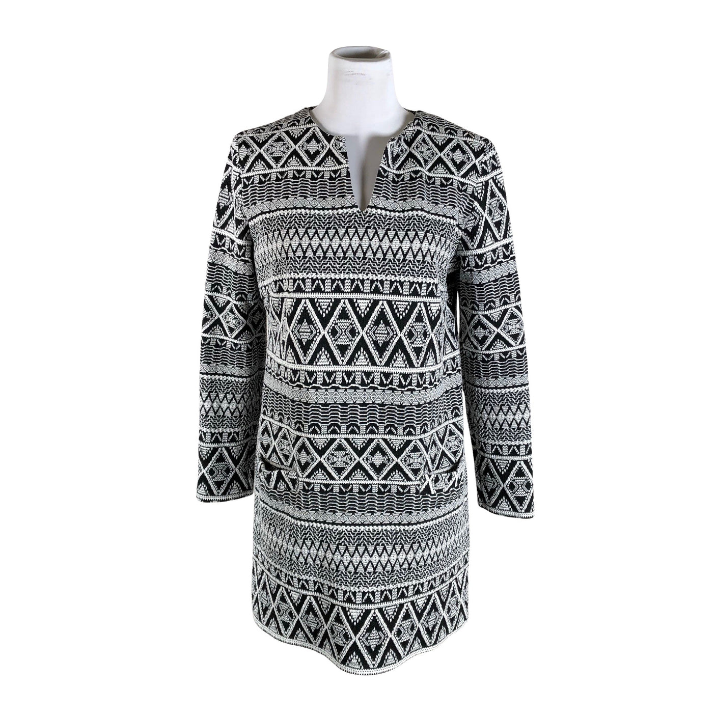 Unisex Niccolei - Trikotaažist tuunika, suurus 38 - Must (1)