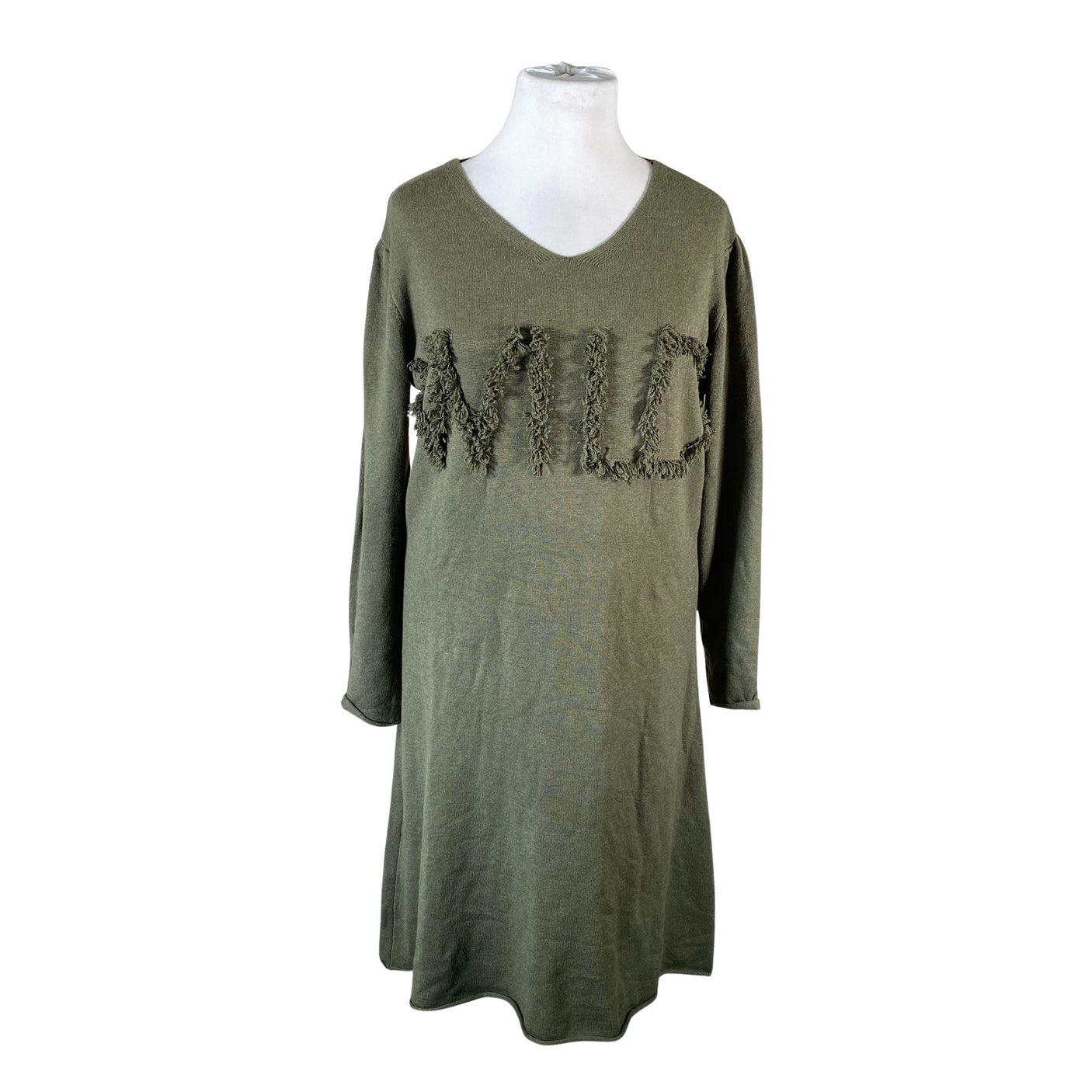 Unisex Bohemiana - Kootud kleit, suurus 42 - Roheline (1)