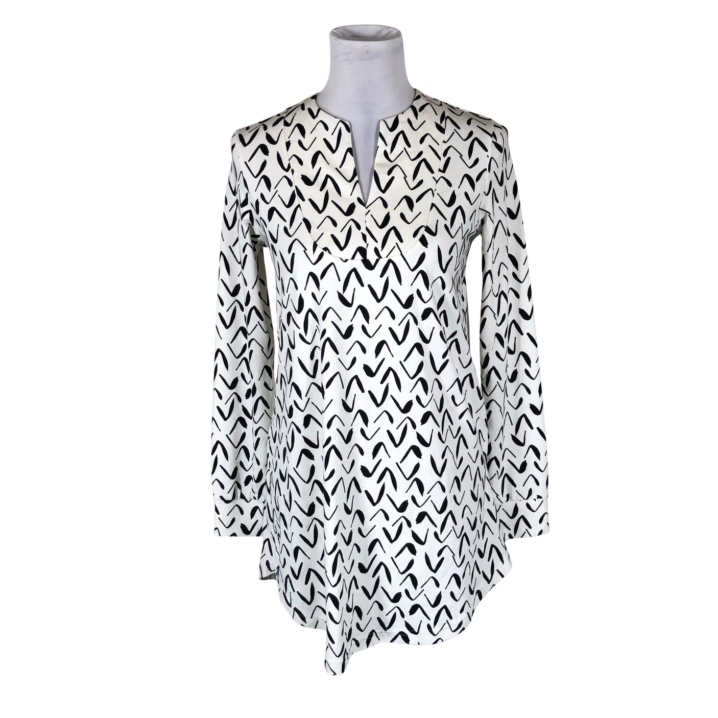 Unisex NOSH - Trikotaažist tuunika, suurus 32 - Valge (1)