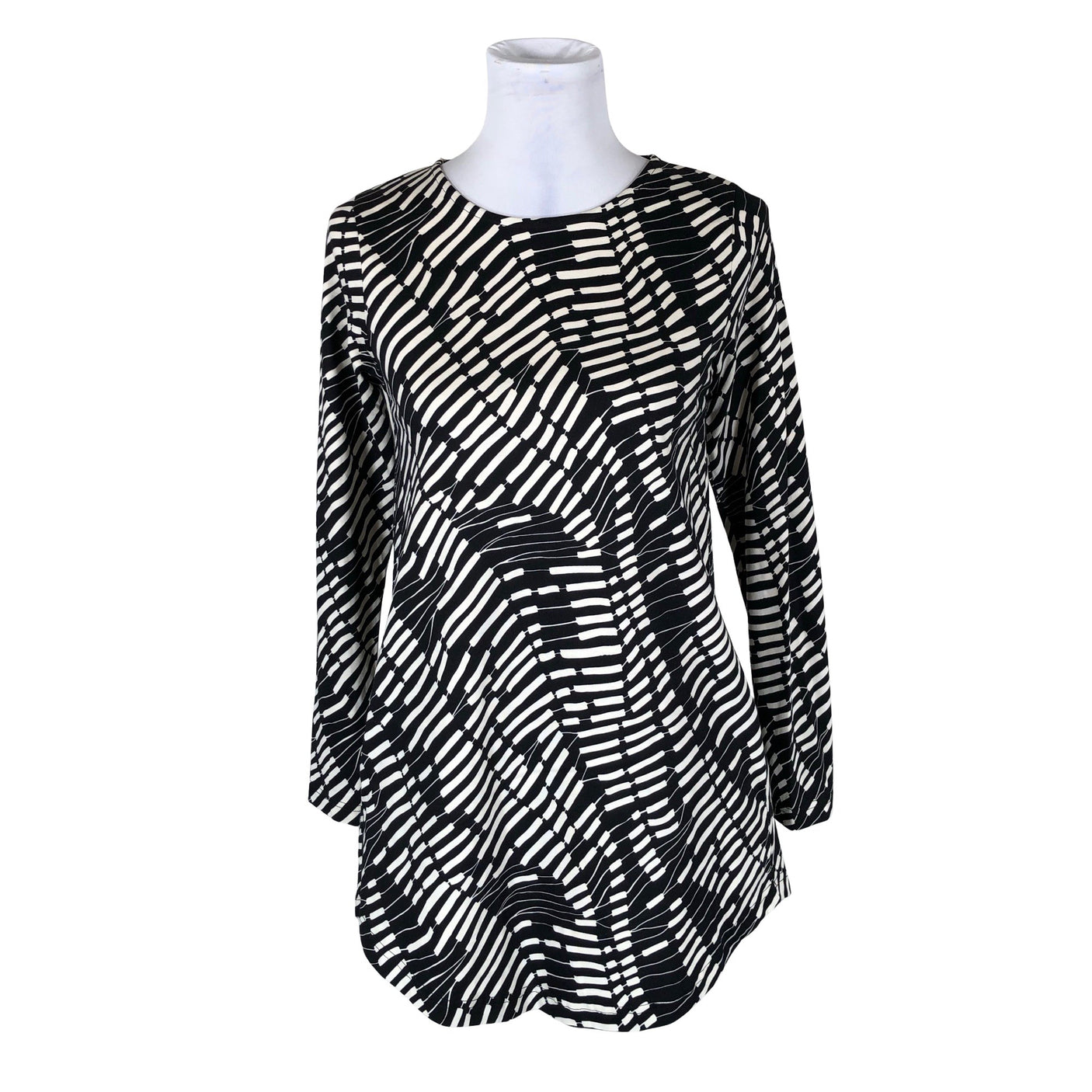 Unisex NOSH - Trikotaažist tuunika, suurus 32 - Must (1)