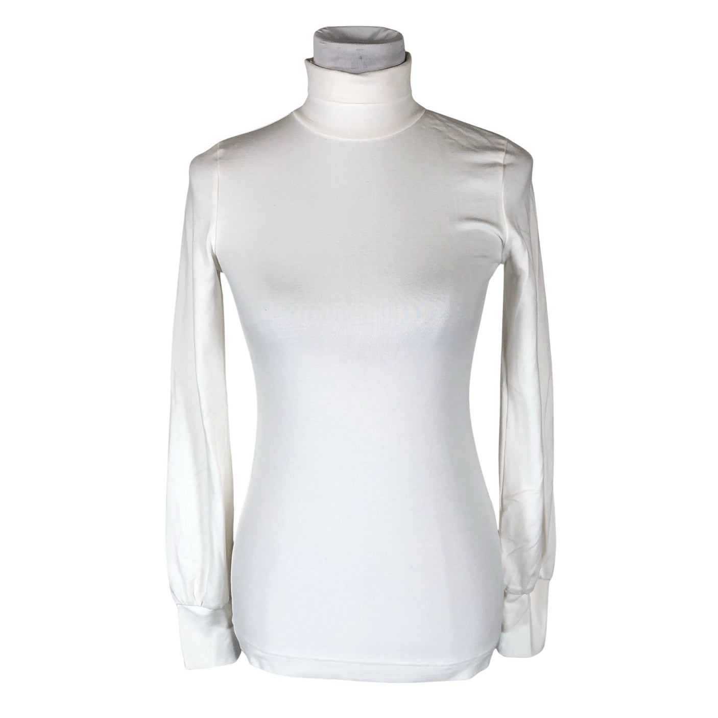 Unisex NOSH - Trikotaažist pluus, suurus 32 - Valge (1)