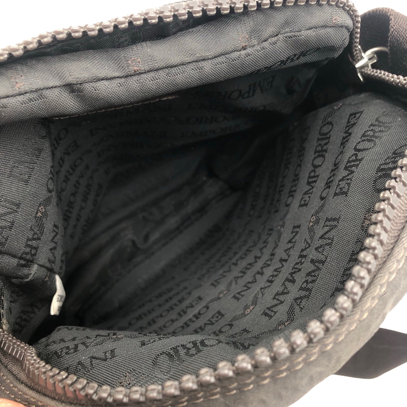 Unisex EA7 Emporio Armani - Õlakott, suurus Mini - Pruun (2)