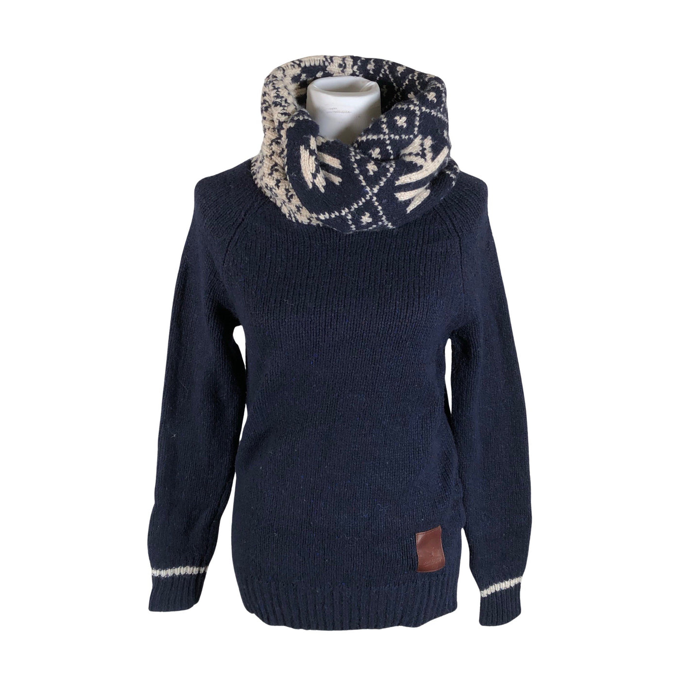 Unisex Scotch&Soda - Kootud tuunika, suurus 36 - Sinine (1)