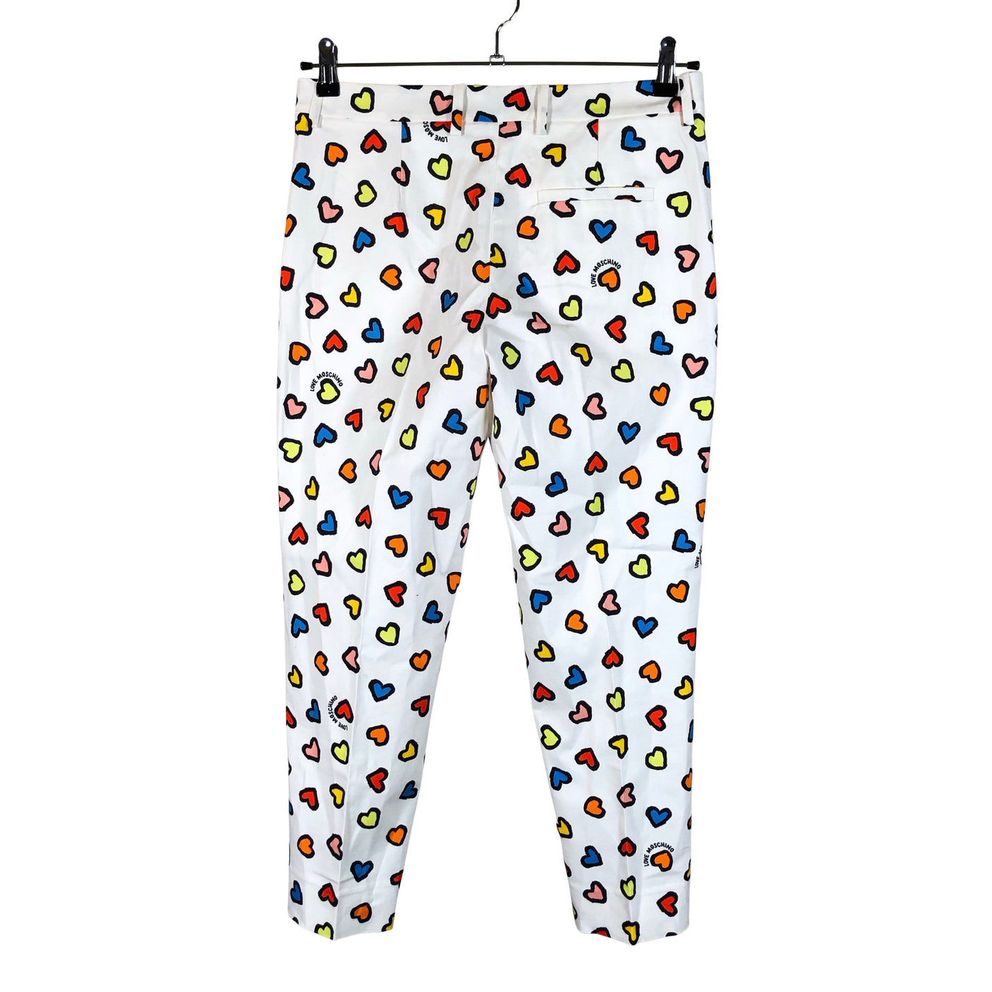 Unisex Love Moschino - Chino-püksid, suurus 36 - Valge (2)