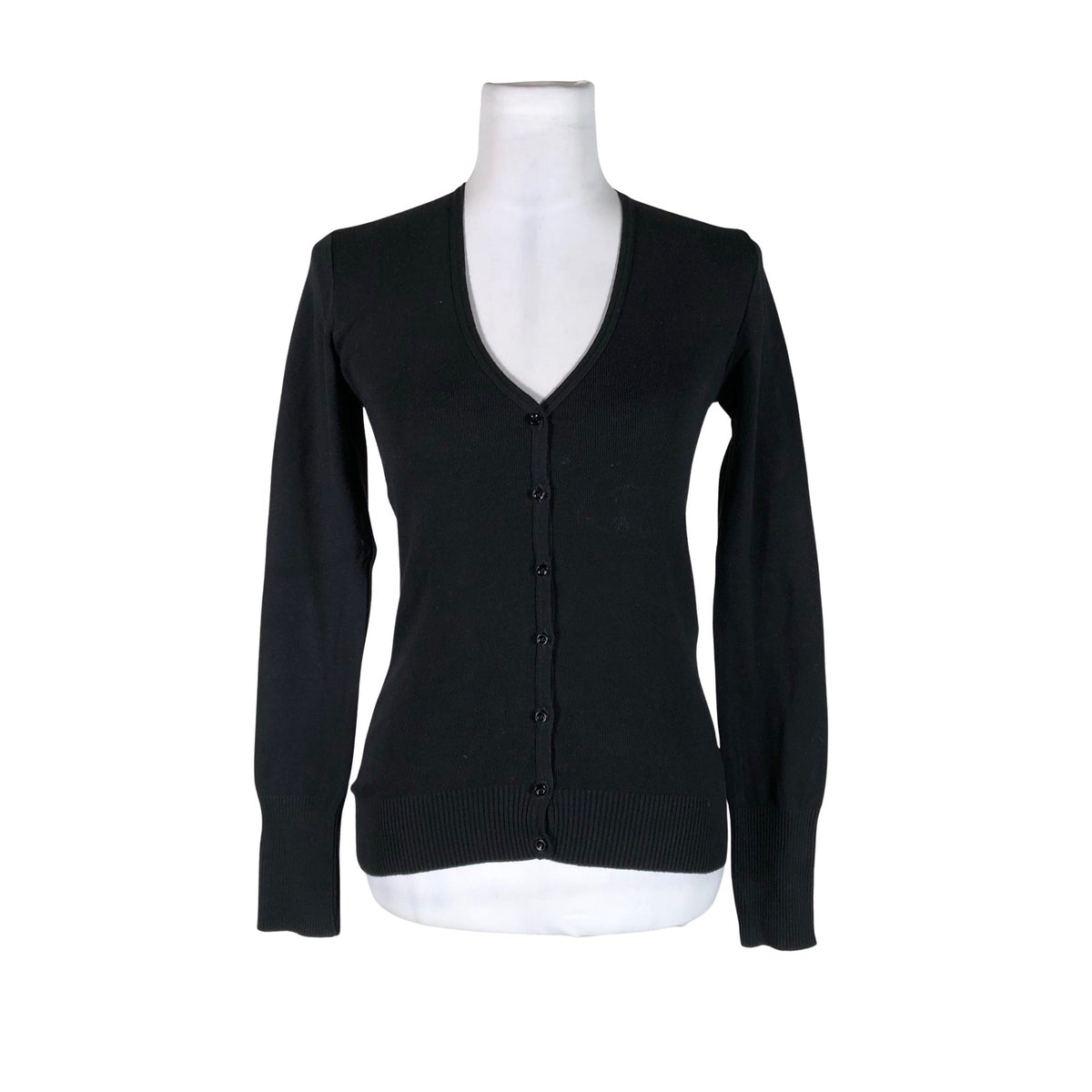 Unisex Benetton - Kardigan, suurus 40 - Must (1)