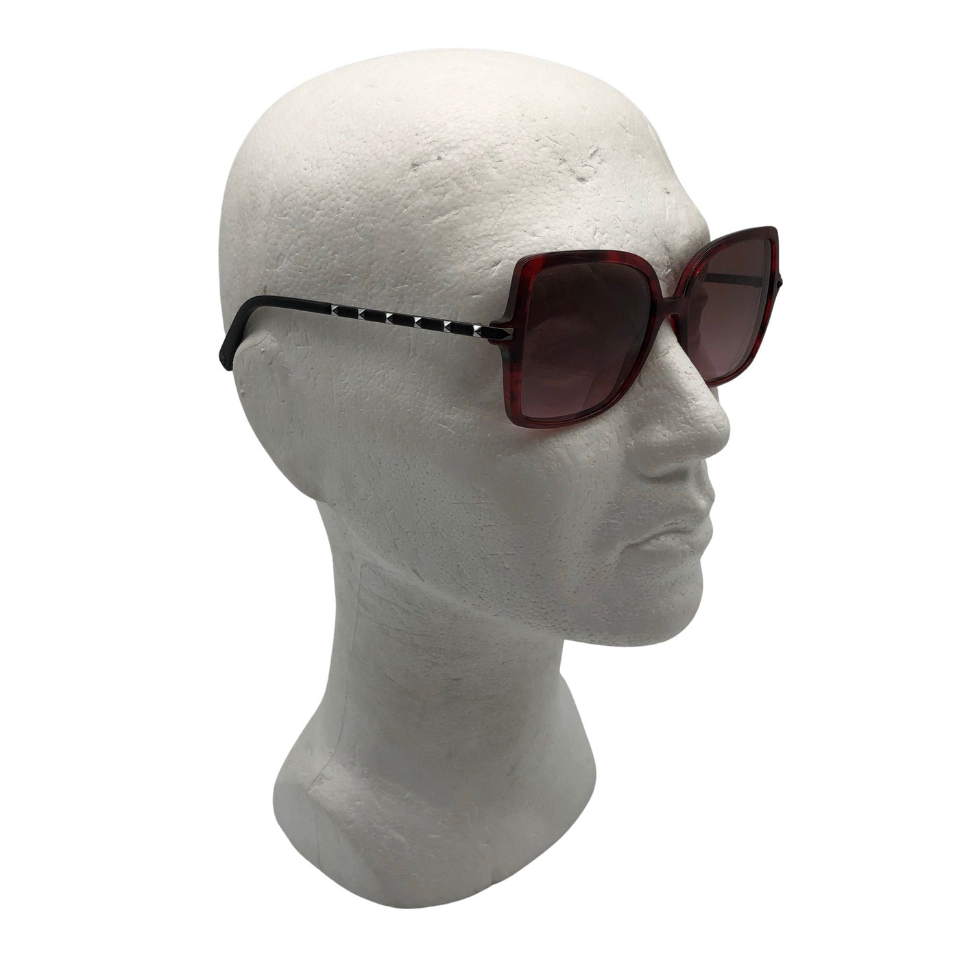 Unisex Valentino - Päikeseprillid, suurus Suurus puudub - Veinipunane (3)