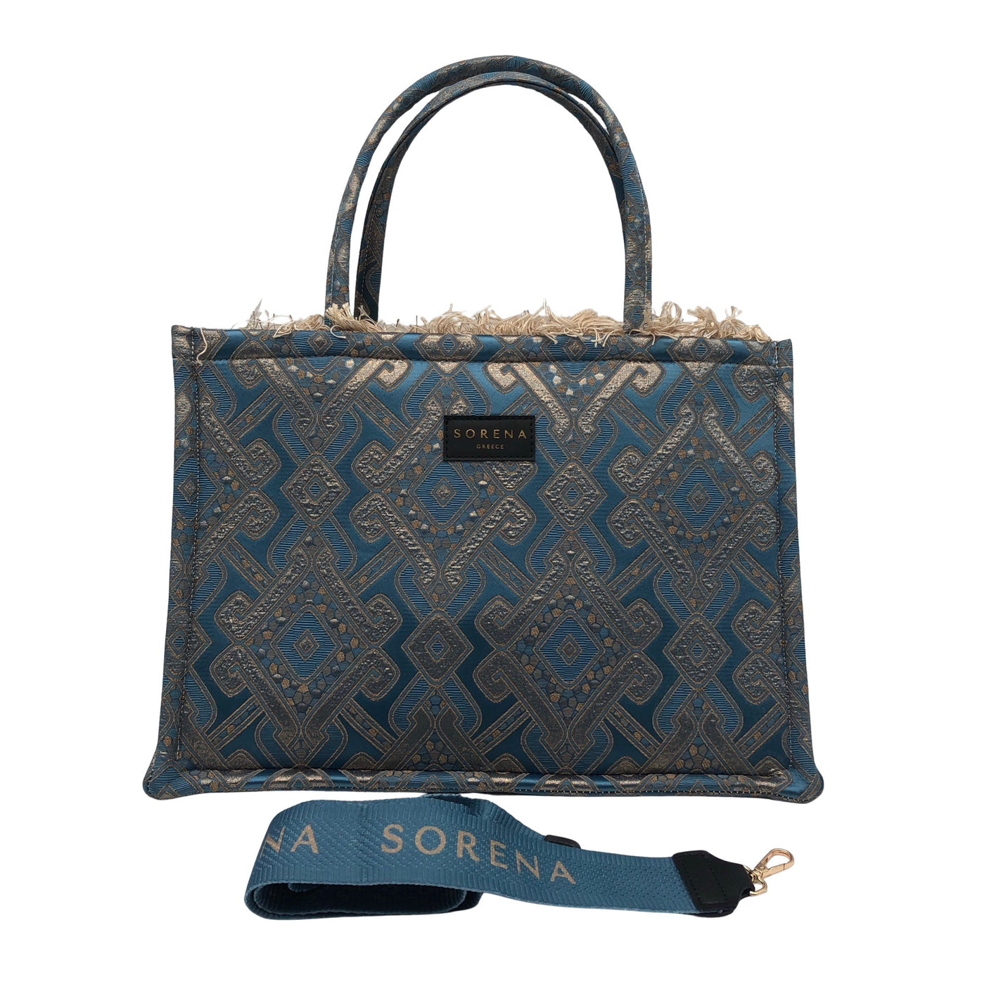 Unisex Sorena - Käekott, suurus Maxi - Sinine (1)