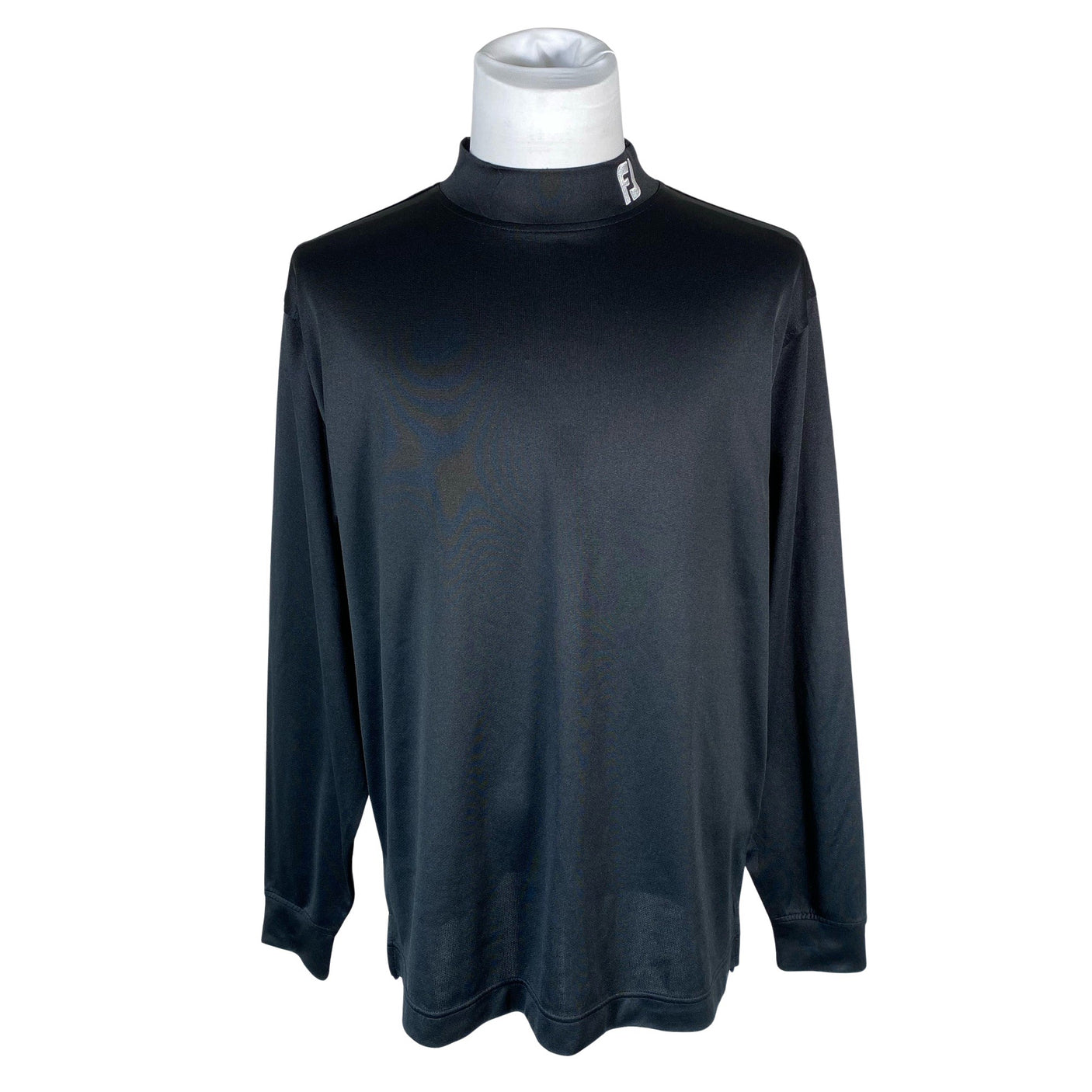 Unisex Fj Sport - Spordisärk, pikad käised, suurus XL - Must (1)