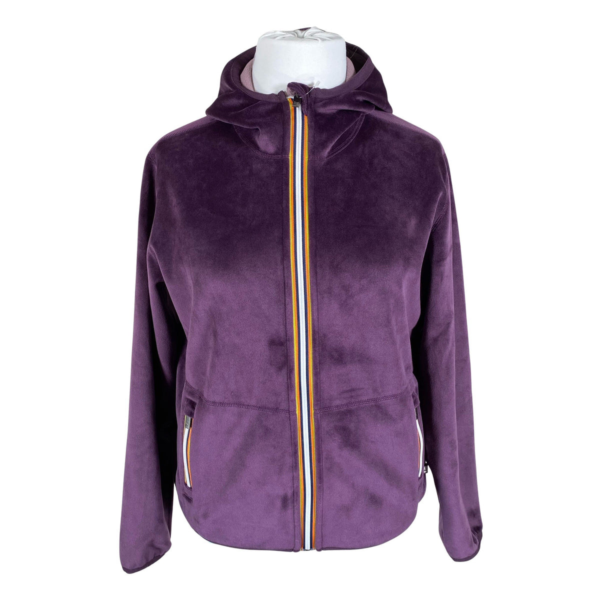 Unisex K-way - Fliisjakk, suurus 46 - Lilla (1)