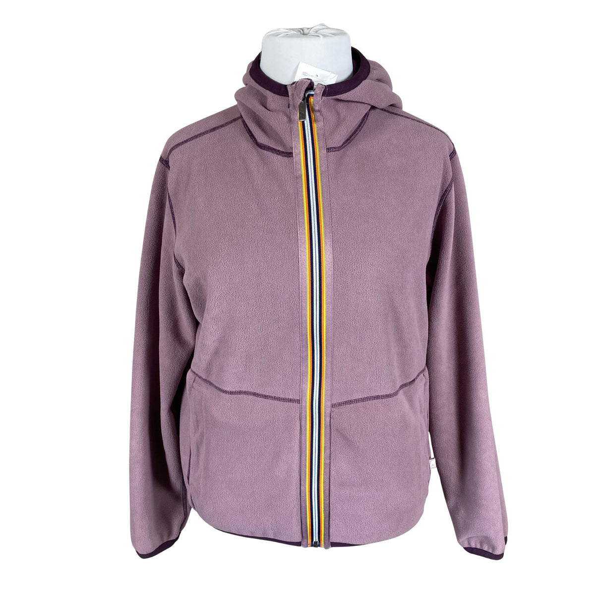 Unisex K-way - Fliisjakk, suurus 46 - Lilla (2)