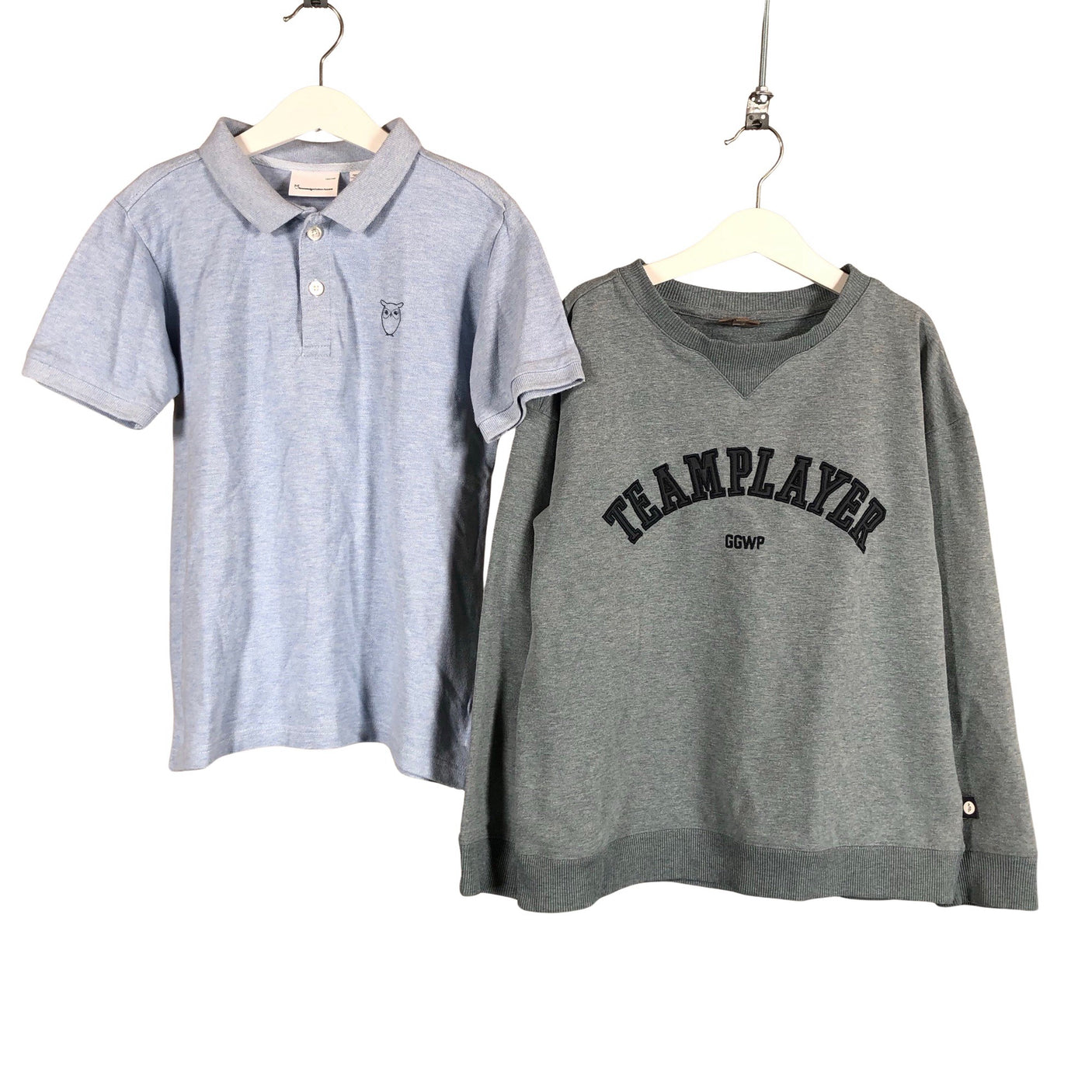 Unisex POMPdeLUX - Dressikangast pluus, suurus 134 - 140 - Helesinine (1)