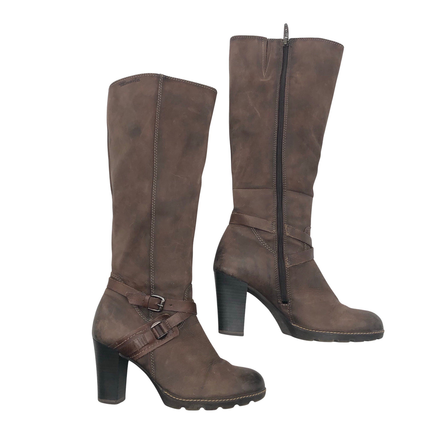 Unisex Tamaris - Saapad, suurus 38 - Pruun (1)