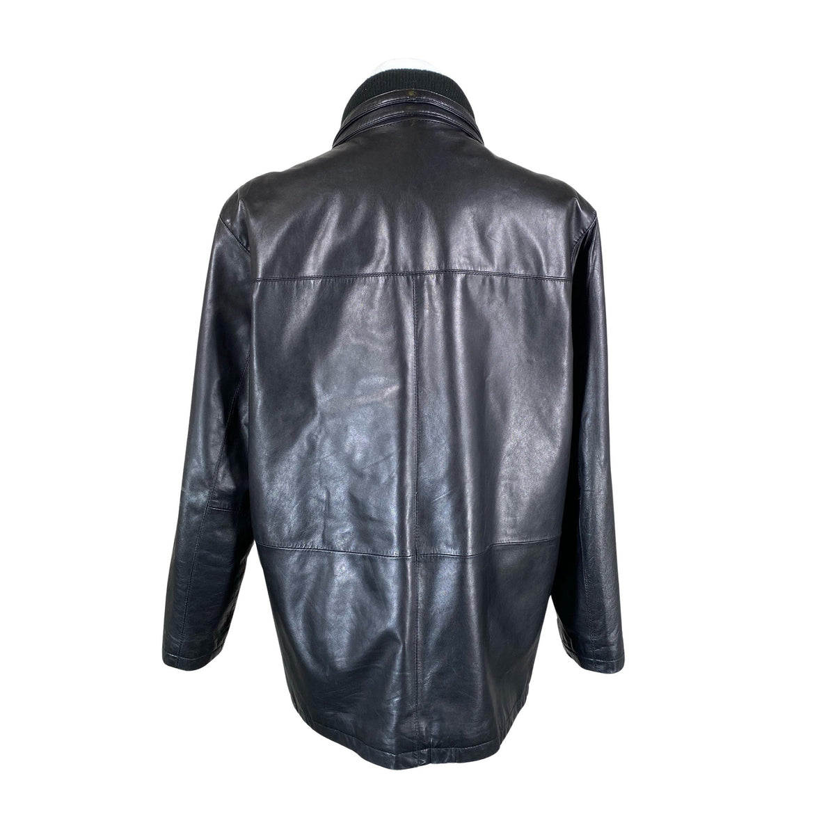 Unisex Business Line - Nahktagi, suurus XXL - Must (2)