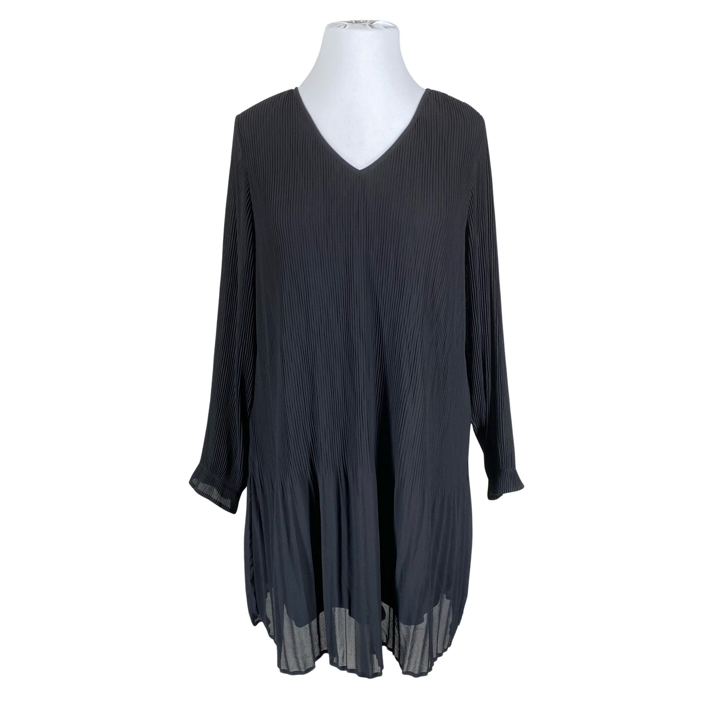 Unisex Zizzi - Õhuke kleit, suurus 46 - Must (1)