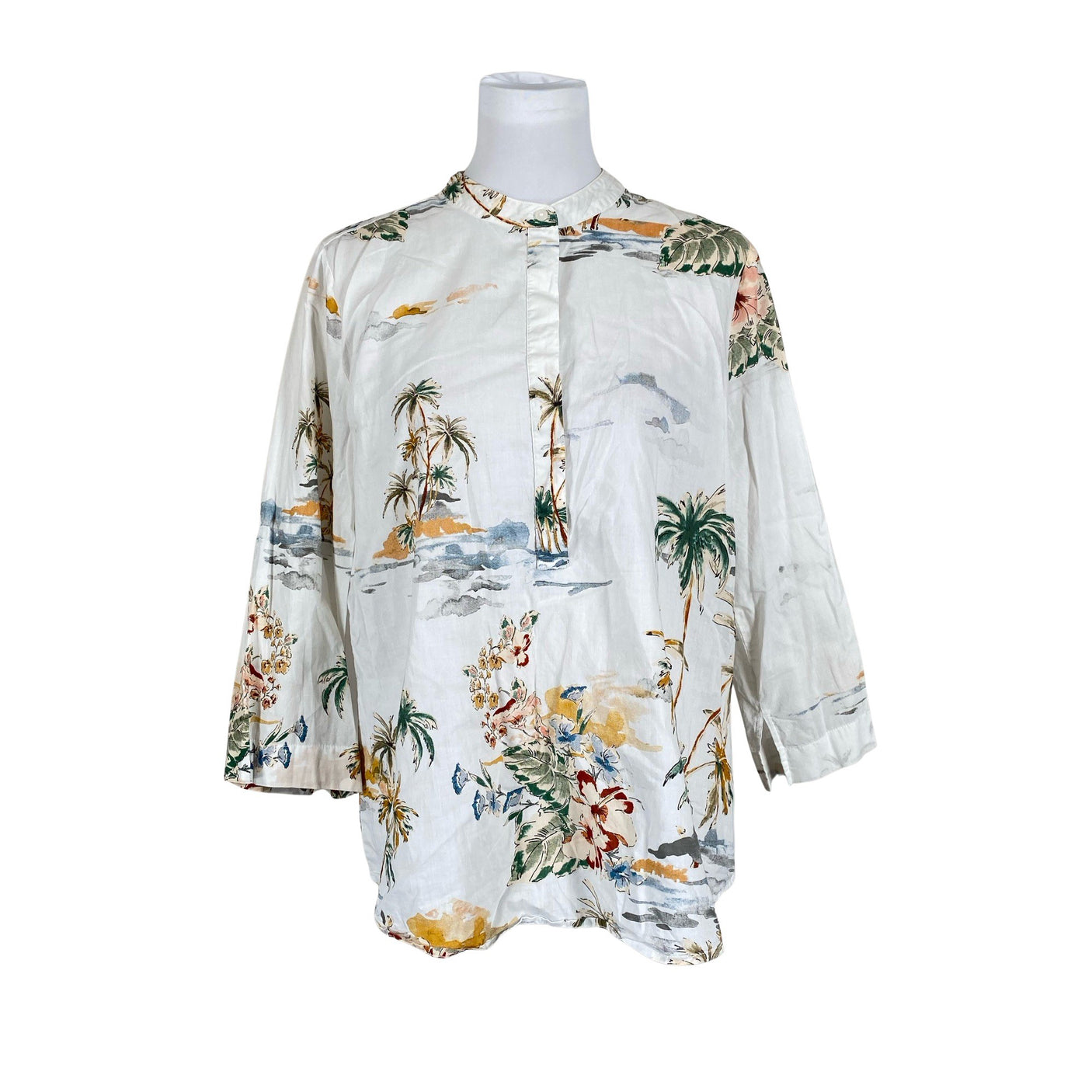 Unisex Benetton - Pluus, suurus 40 - Valge (1)