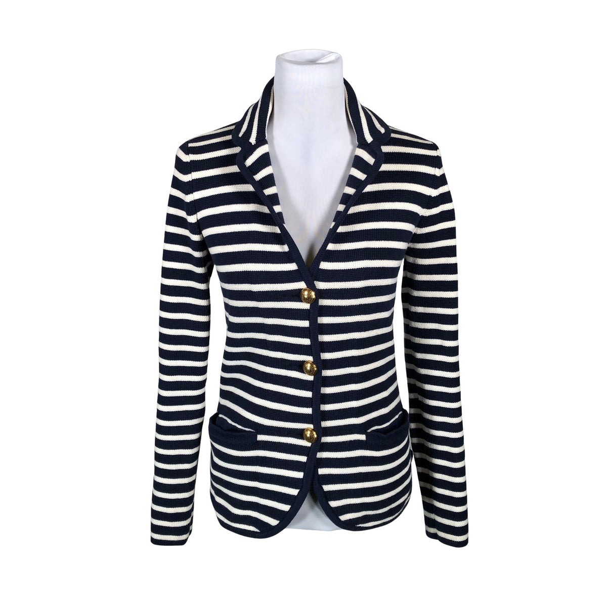 Unisex Lexington - Kardigan, suurus 38 - Sinine (1)