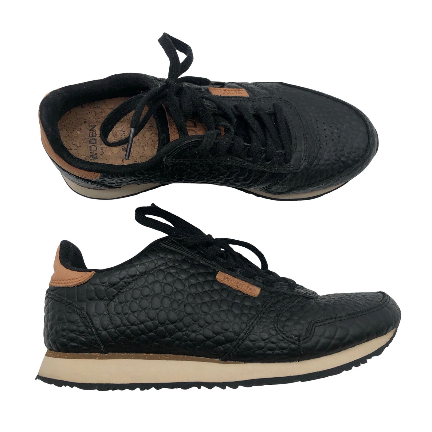 Unisex Woden - Tennised, suurus 37 - Must (1)