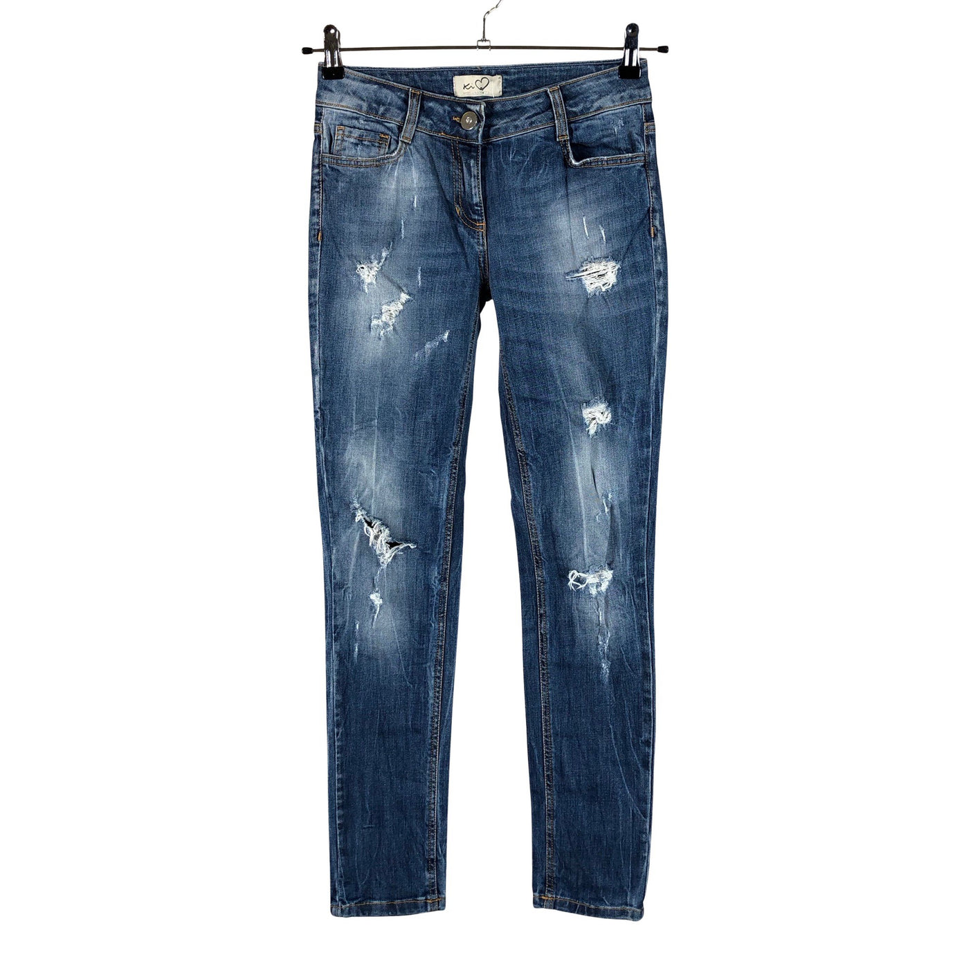 Unisex Ki6? Who are you? - Teksad, suurus W25 - Sinine (1)