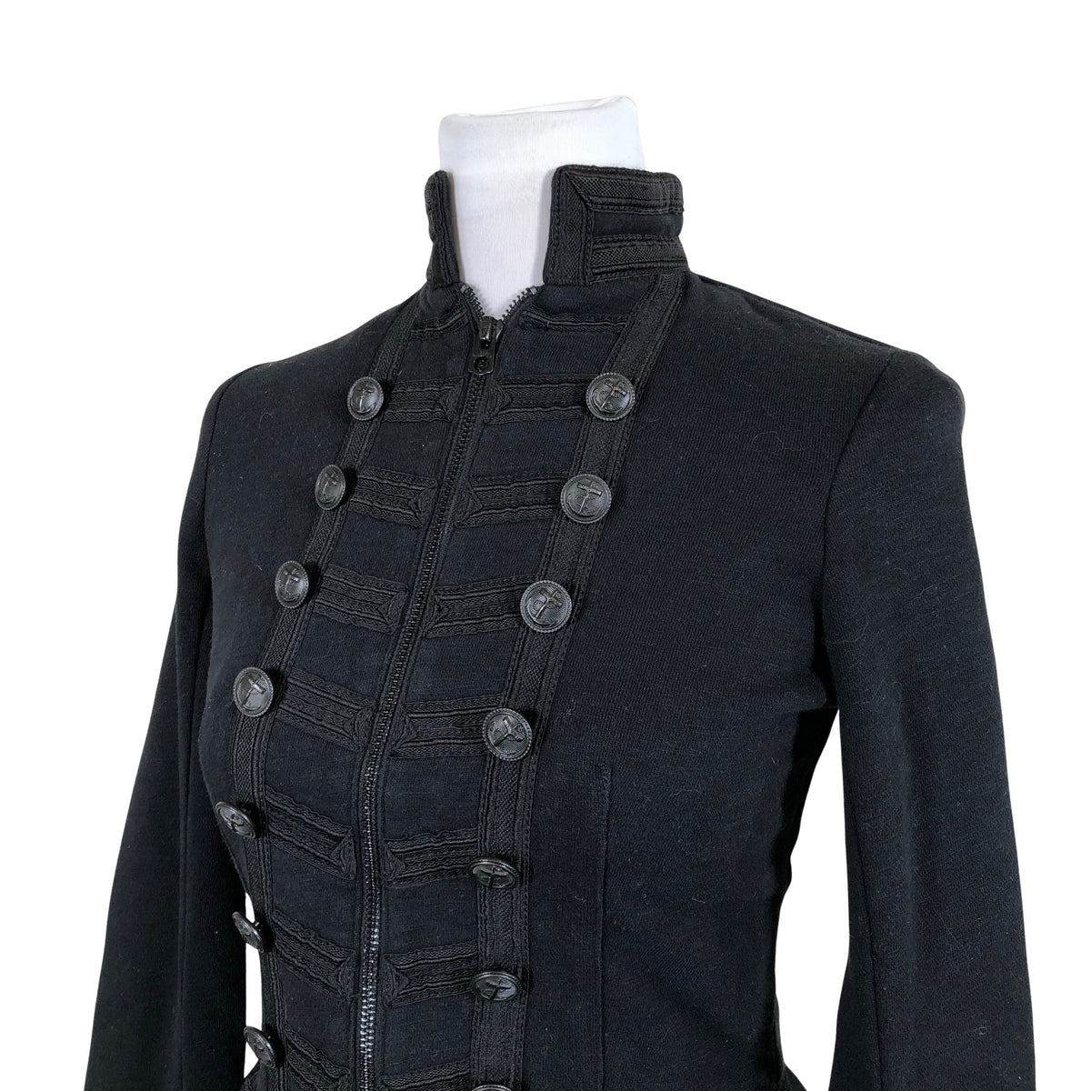 Unisex Denim & Supply Ralph Lauren - Dressikangast jakk, suurus 36 - Must (3)