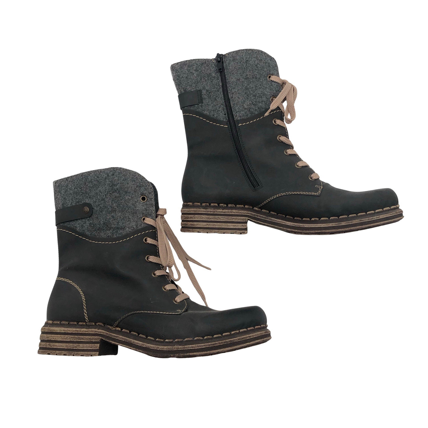 Unisex Rieker - Poolsaapad, suurus 42 - Hall (1)