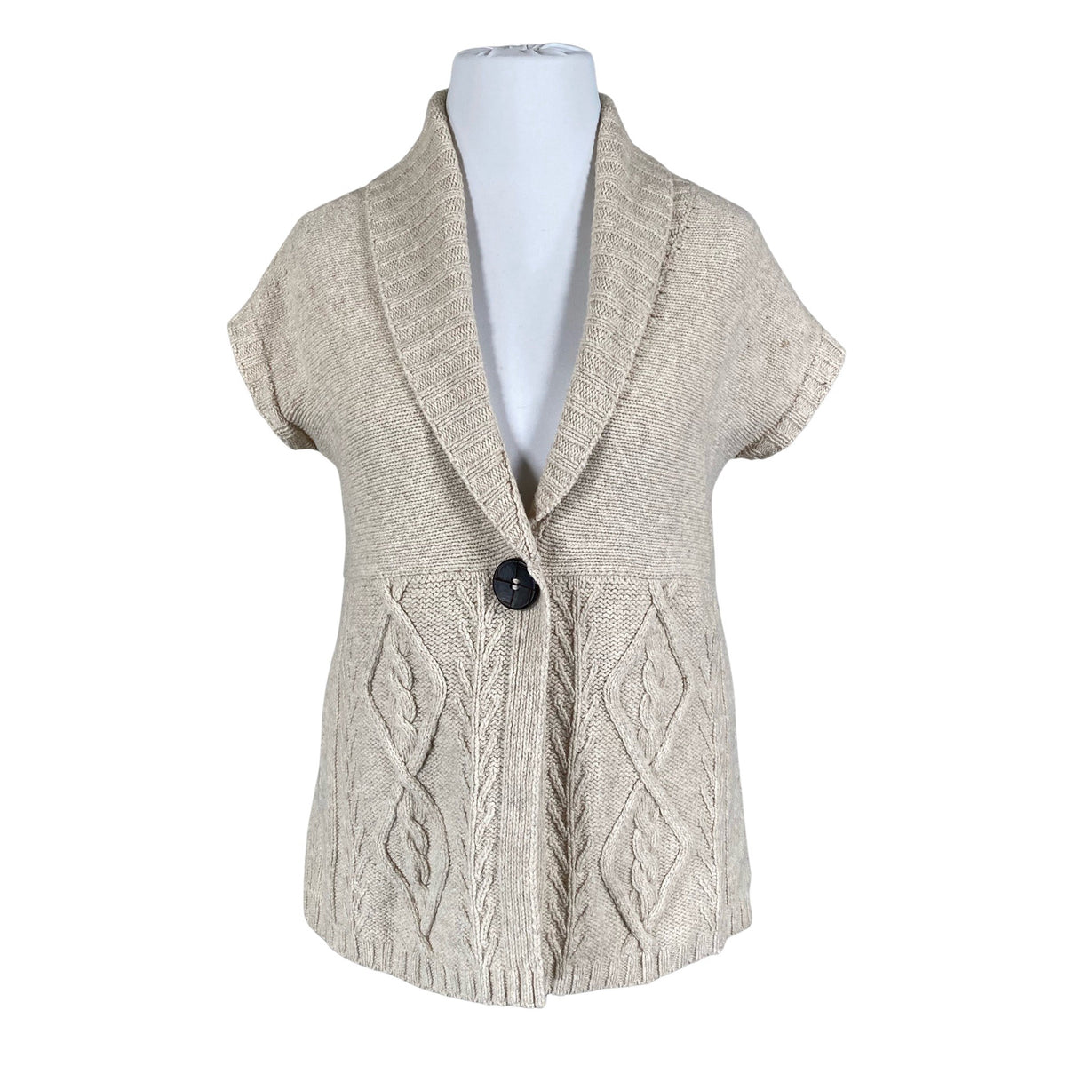 Unisex Fisherman - Kardigan, suurus 42 - Beige (1)