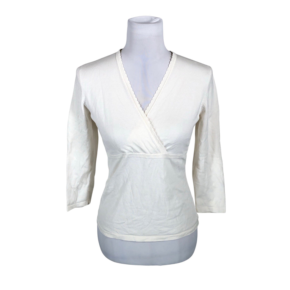 Unisex Ann Taylor - Kampsun, suurus 36 - Looduslik valge (1)