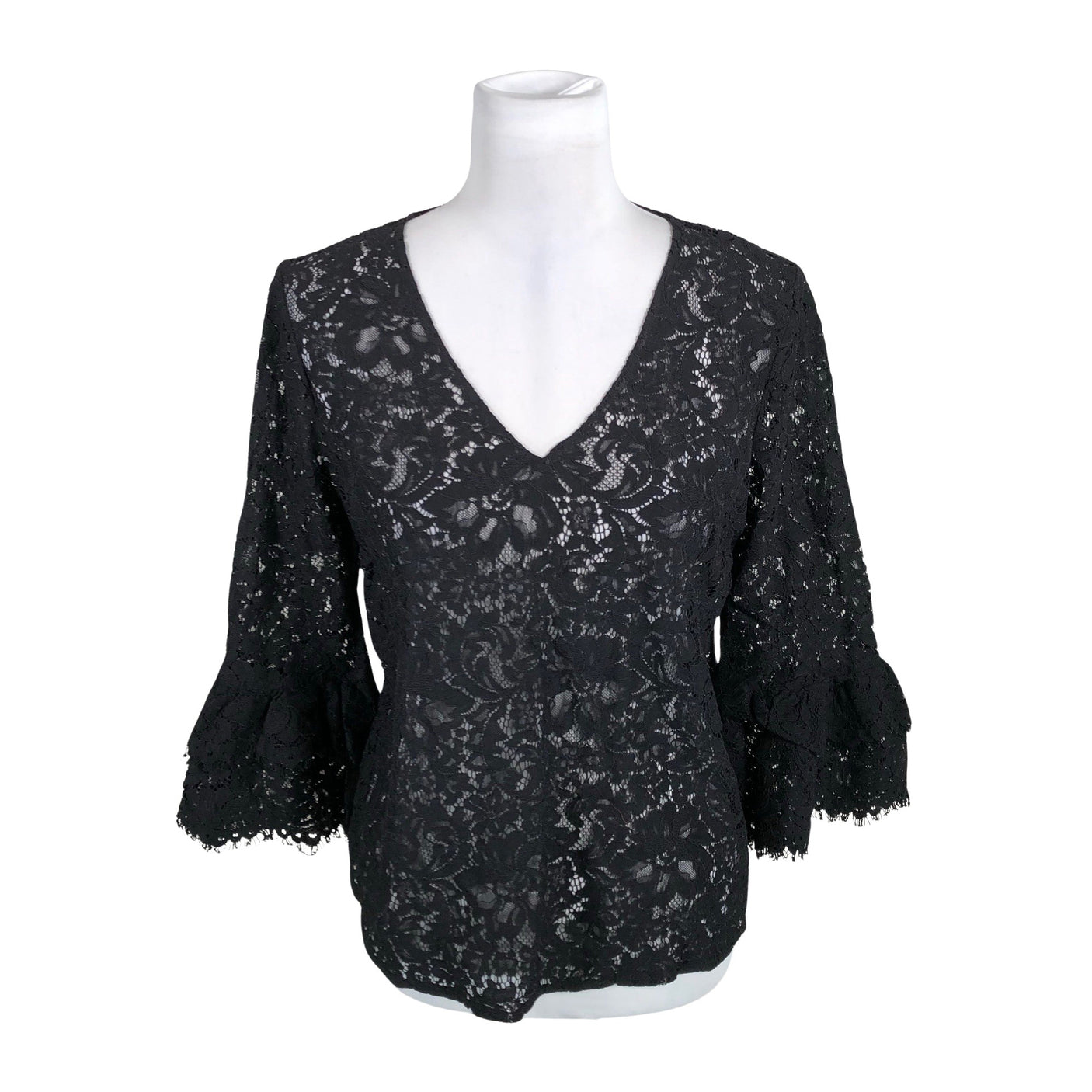 Unisex Rosemunde - Pidulik pluus, suurus 40 - Must (1)